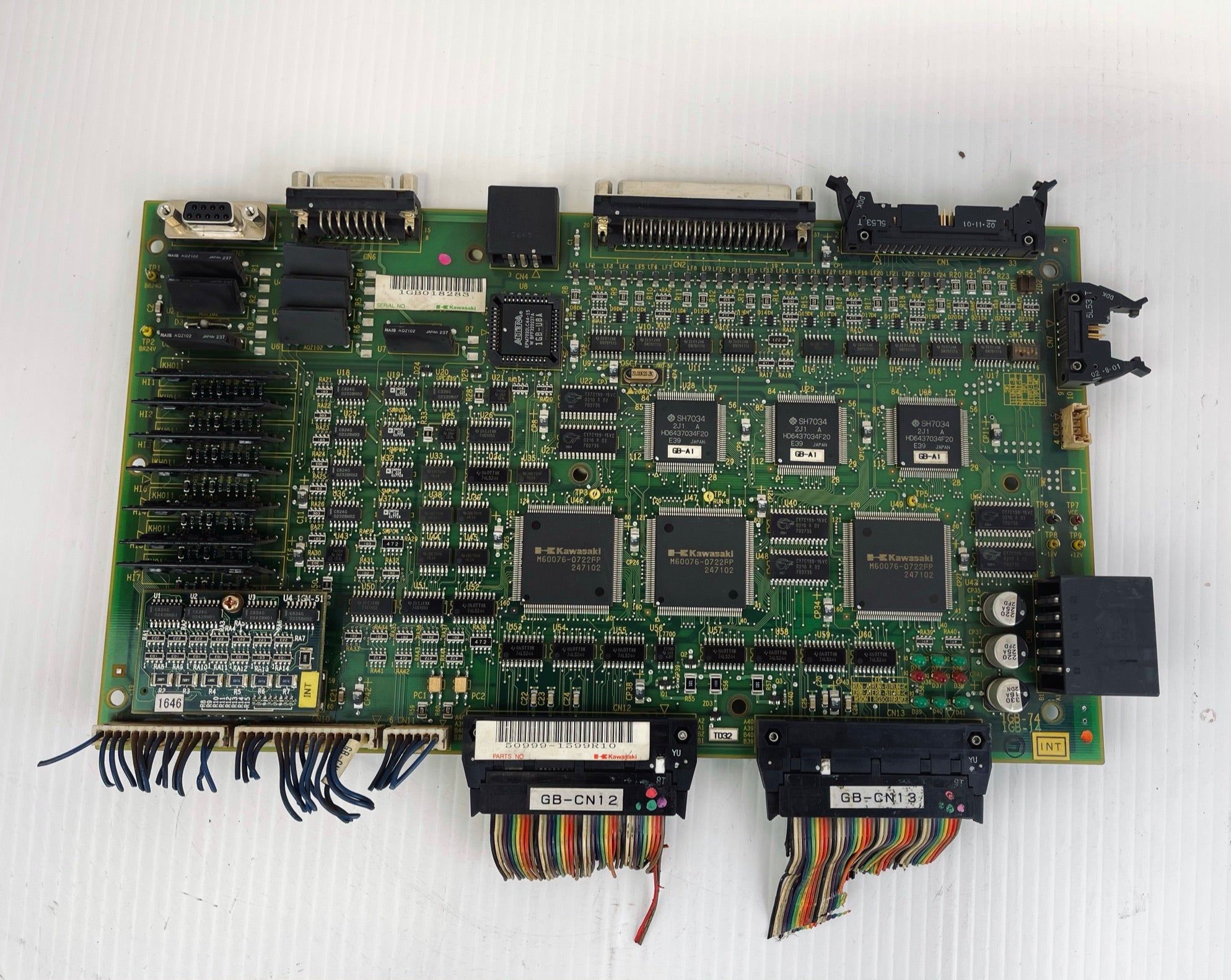 Kawasaki Circuit Board 1GB-84 1646 GB-CN12 CN13 50999-1599R10 M60076-0722