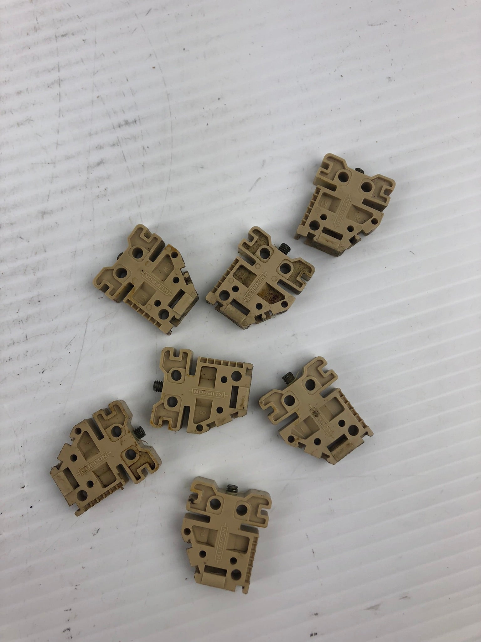 Klippon EW-K1 Terminal Blocks - Lot of 7