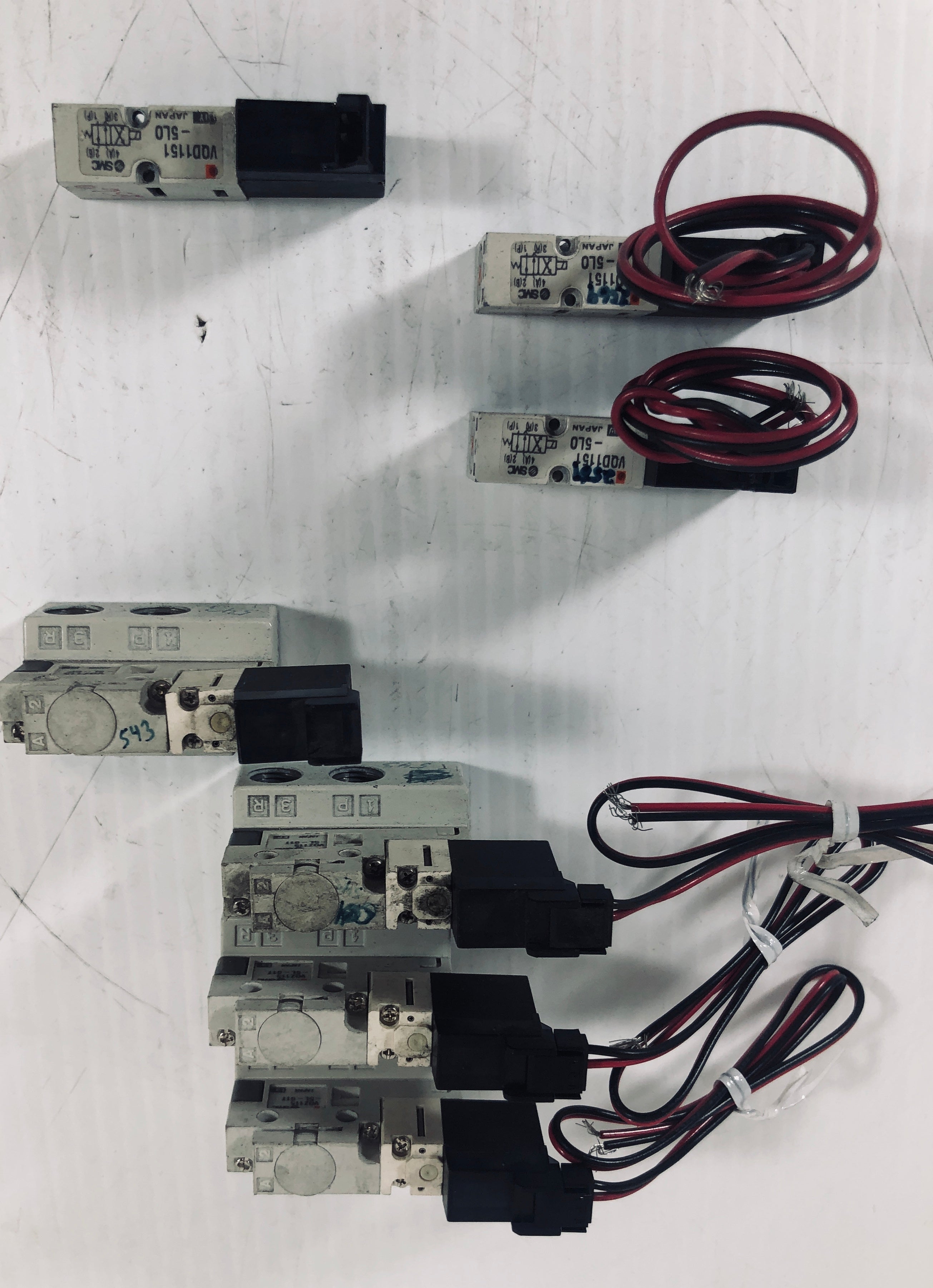 SMC Solenoid Valve VQD1151 (Lot of 7)