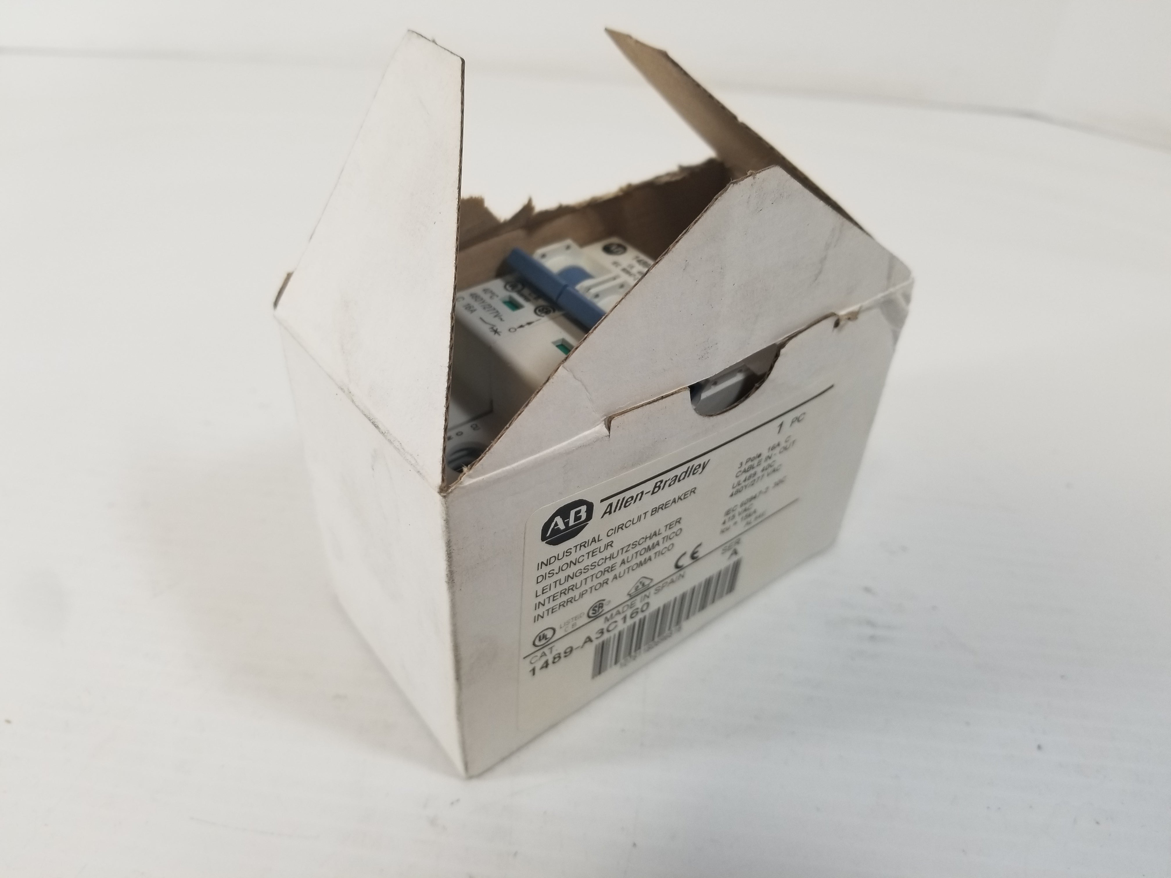 Allen-Bradley 1489-A3C160 Circuit Breaker 3-Pole 16A