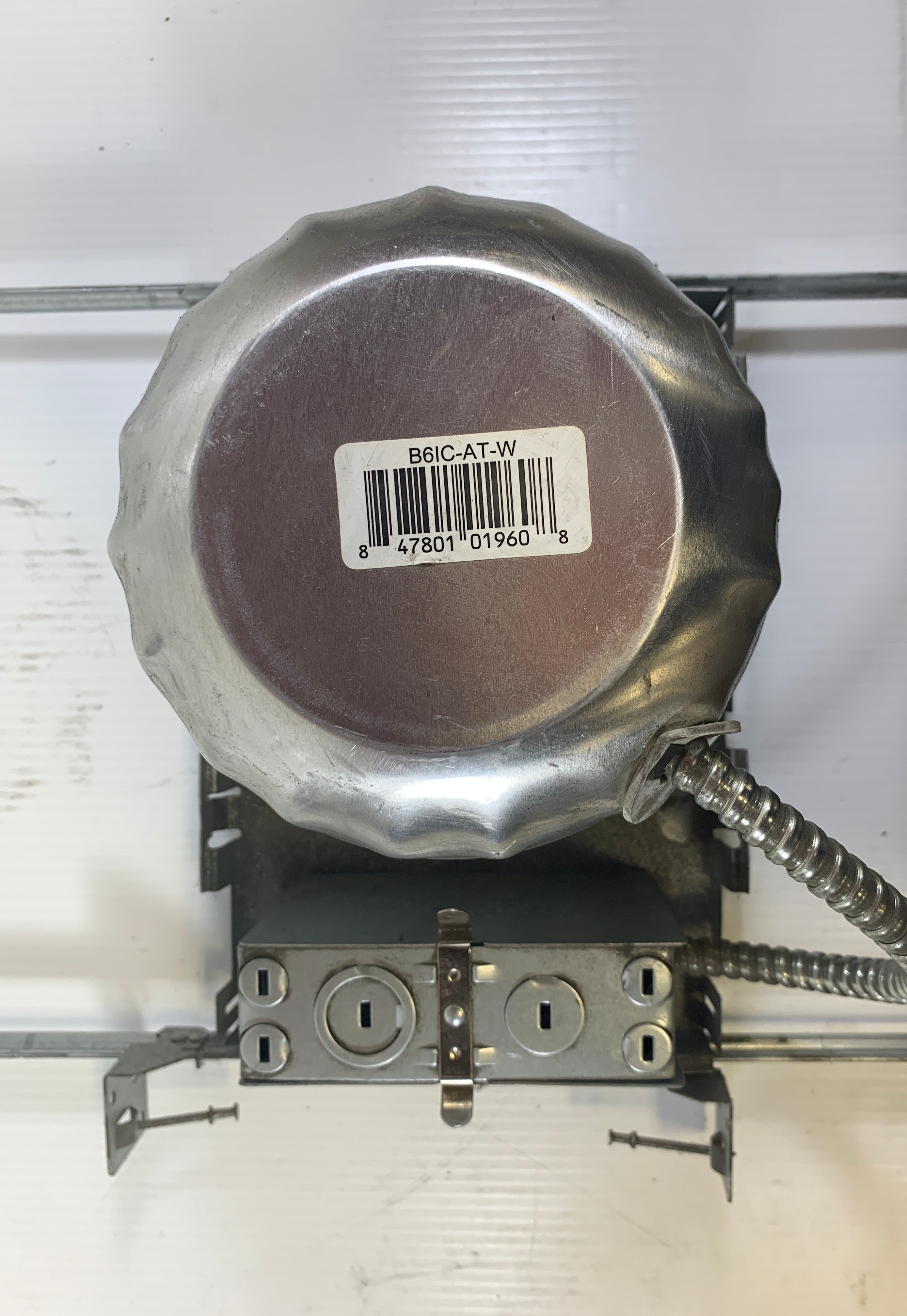 Elite Lighting Ceiling Mount B6IC-AT-W 120 V 0.63 Amp
