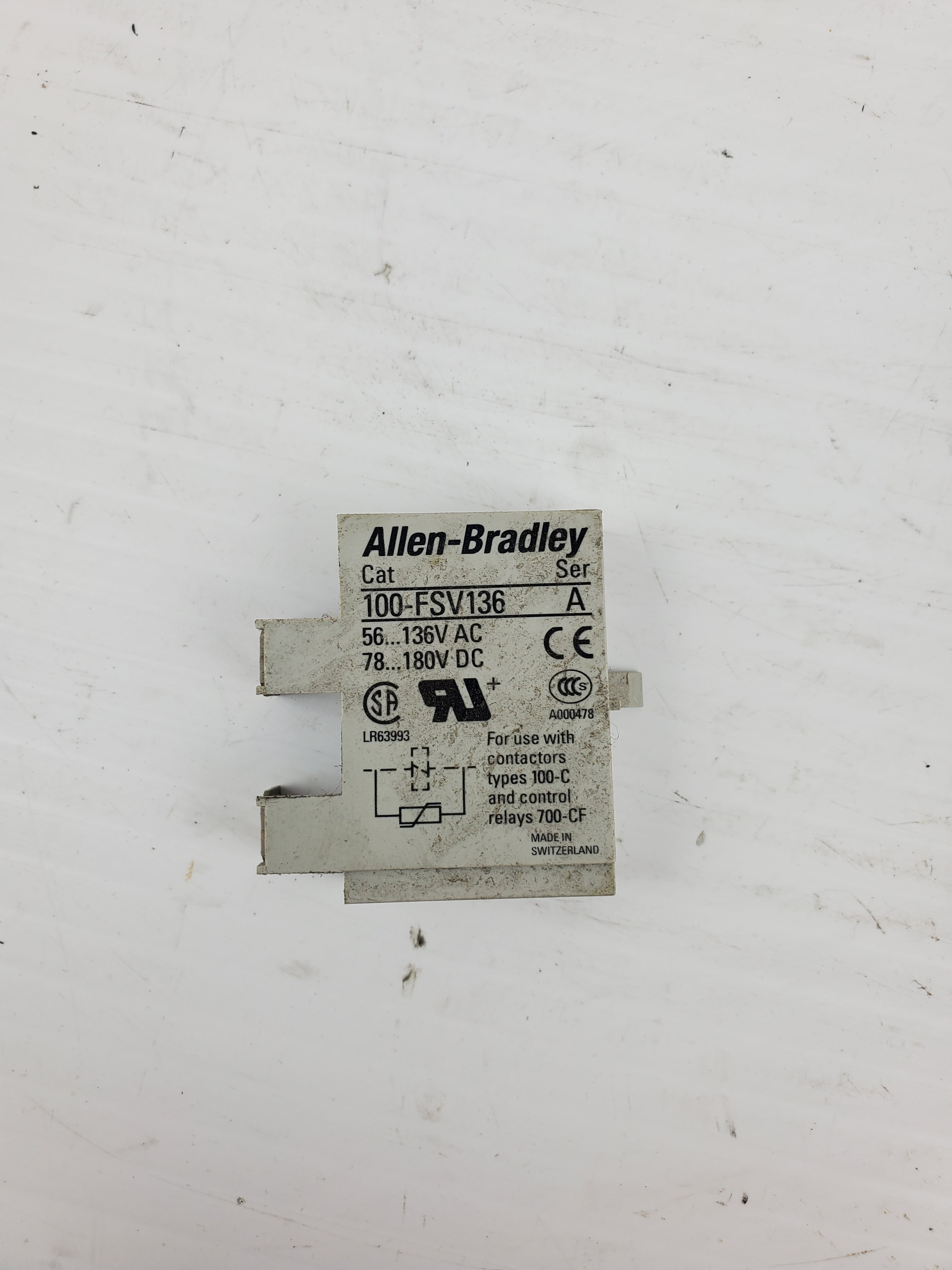 Allen-Bradley 100-FSV136 Series A Surge Suppressor