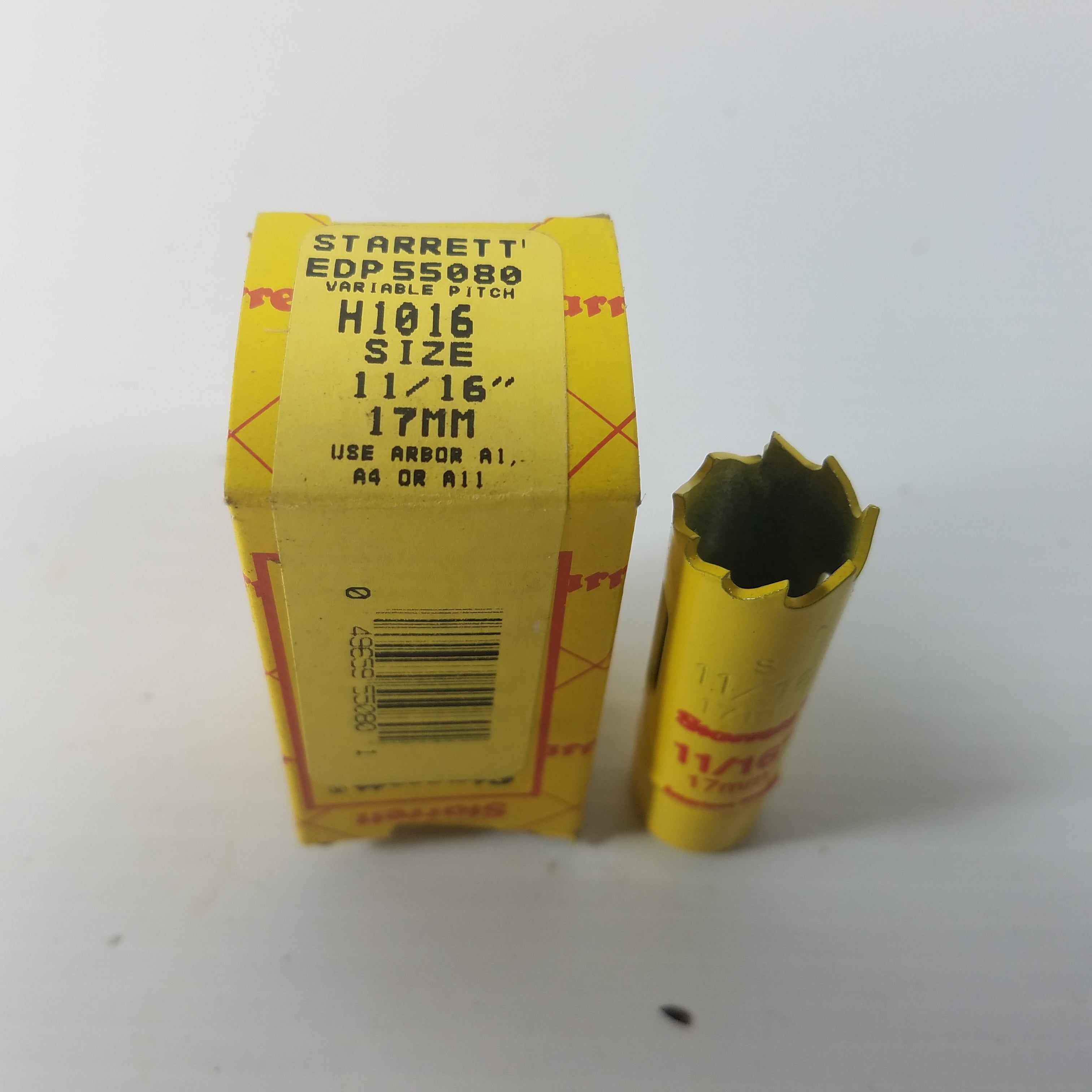 Starrett EDP55080 H1016 11/16" Variable Pitch Hole Saw