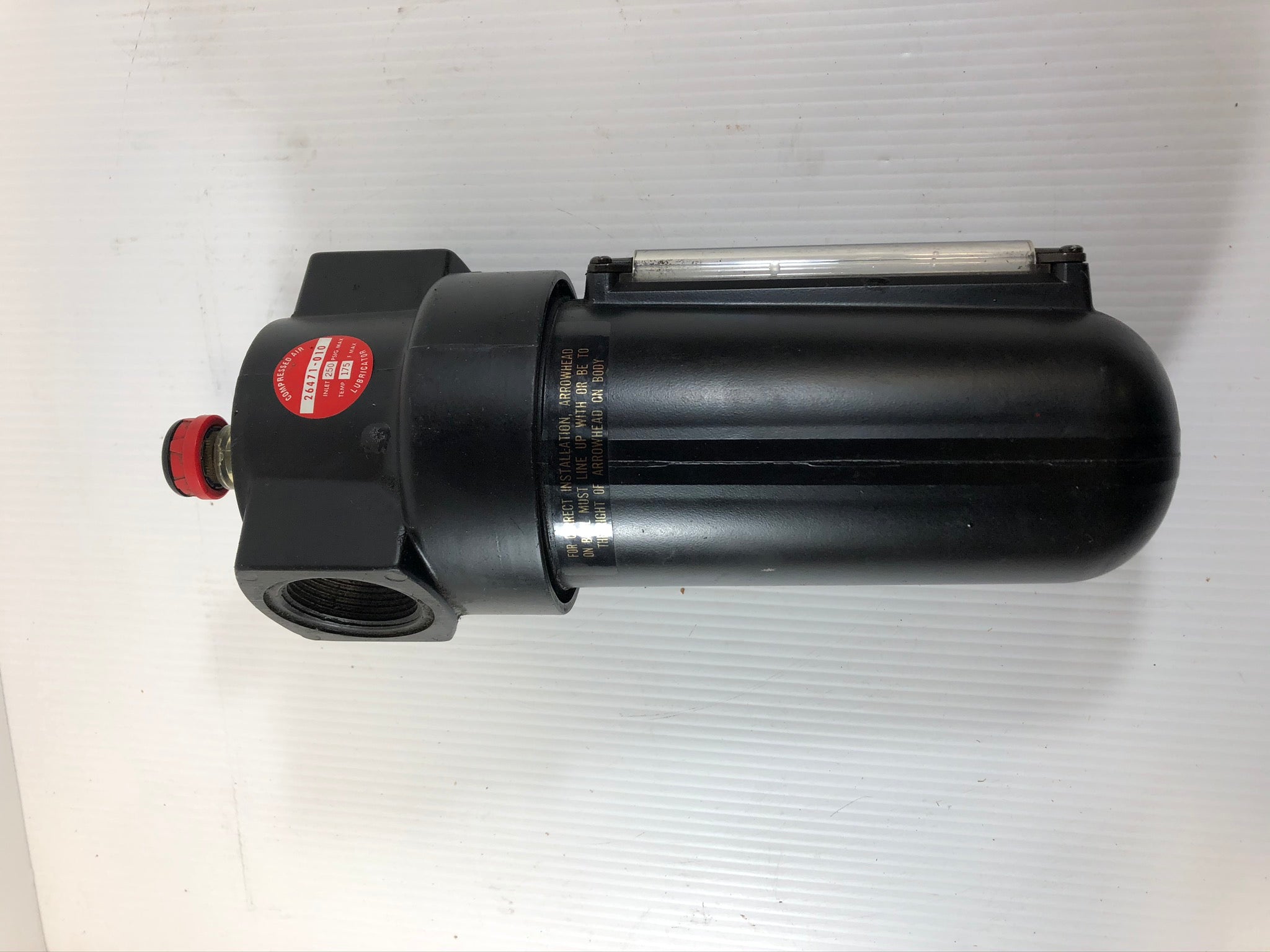 ARO 26471-010 Compressed Air Lubricator 250 PSIG Max