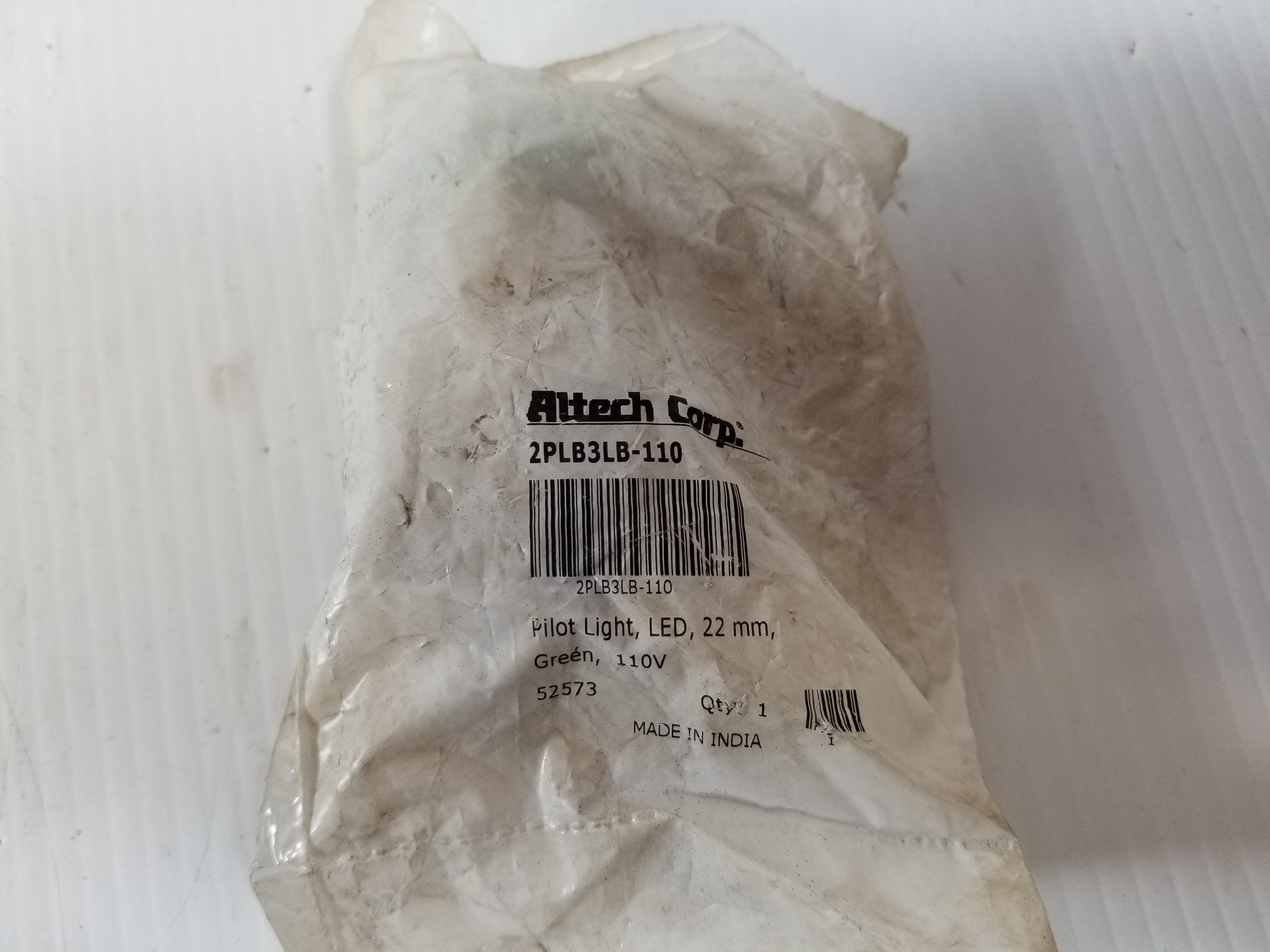 Altech 2PLB3LB-110 Pilot Light Green