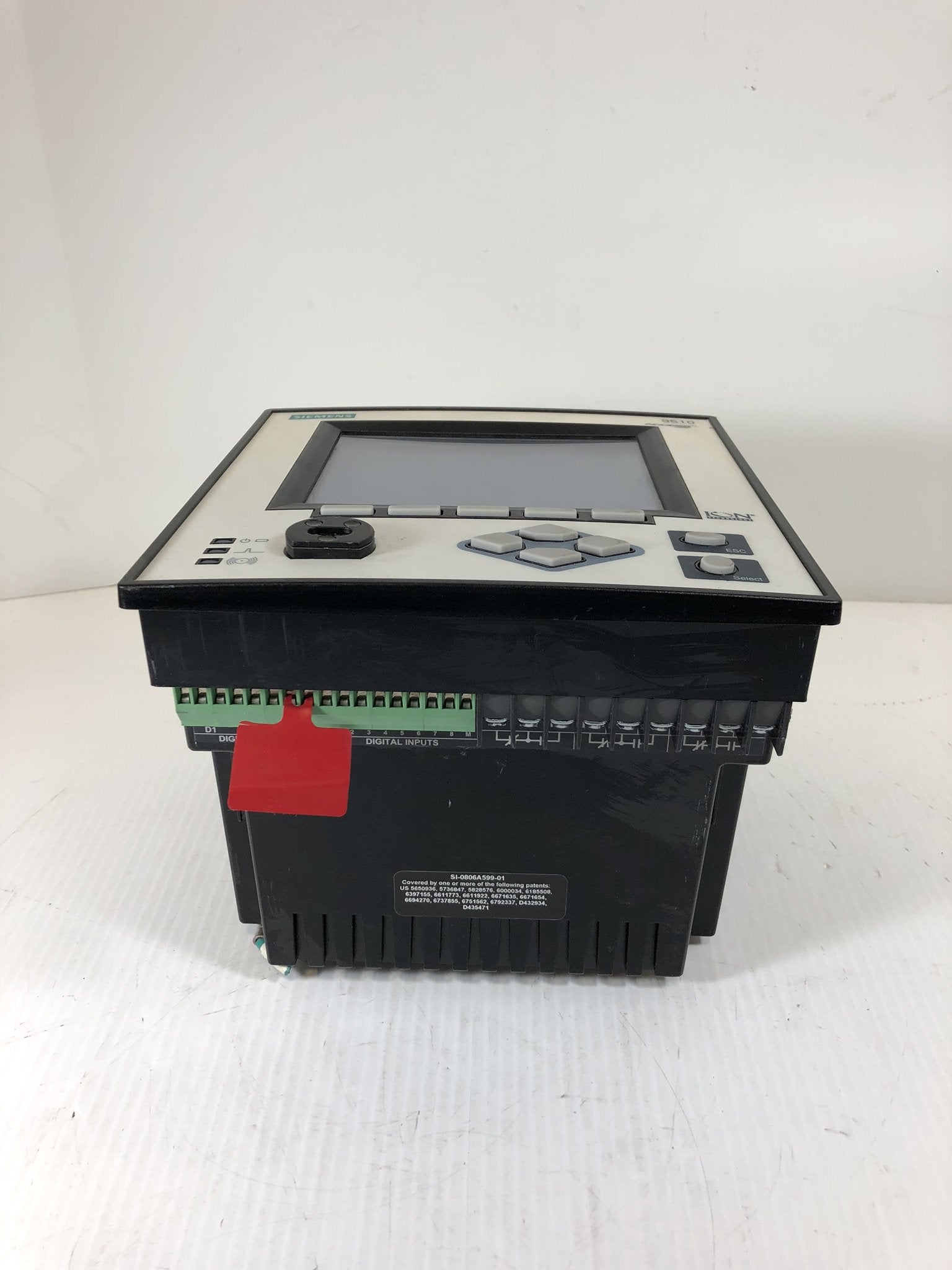 Siemens 9510 Power Meter Display 9510DC-1156-AFZA