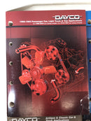 Dayco Automotive & Fleet Catalogs Facts & Data, Passenger Car, Light Truck, Van