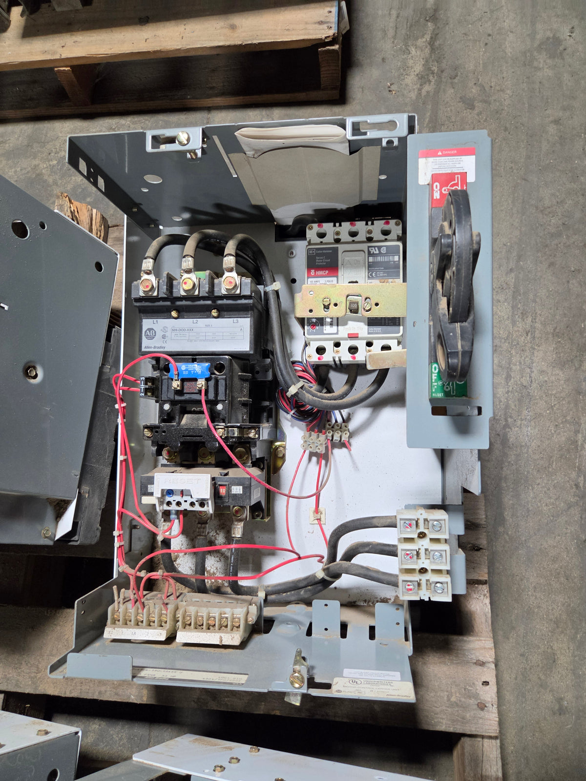 MCC Buckets & Motor Controls