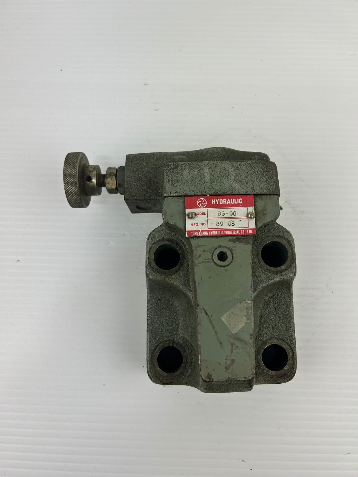 Tung Chang Hydraulic Valve BG-06