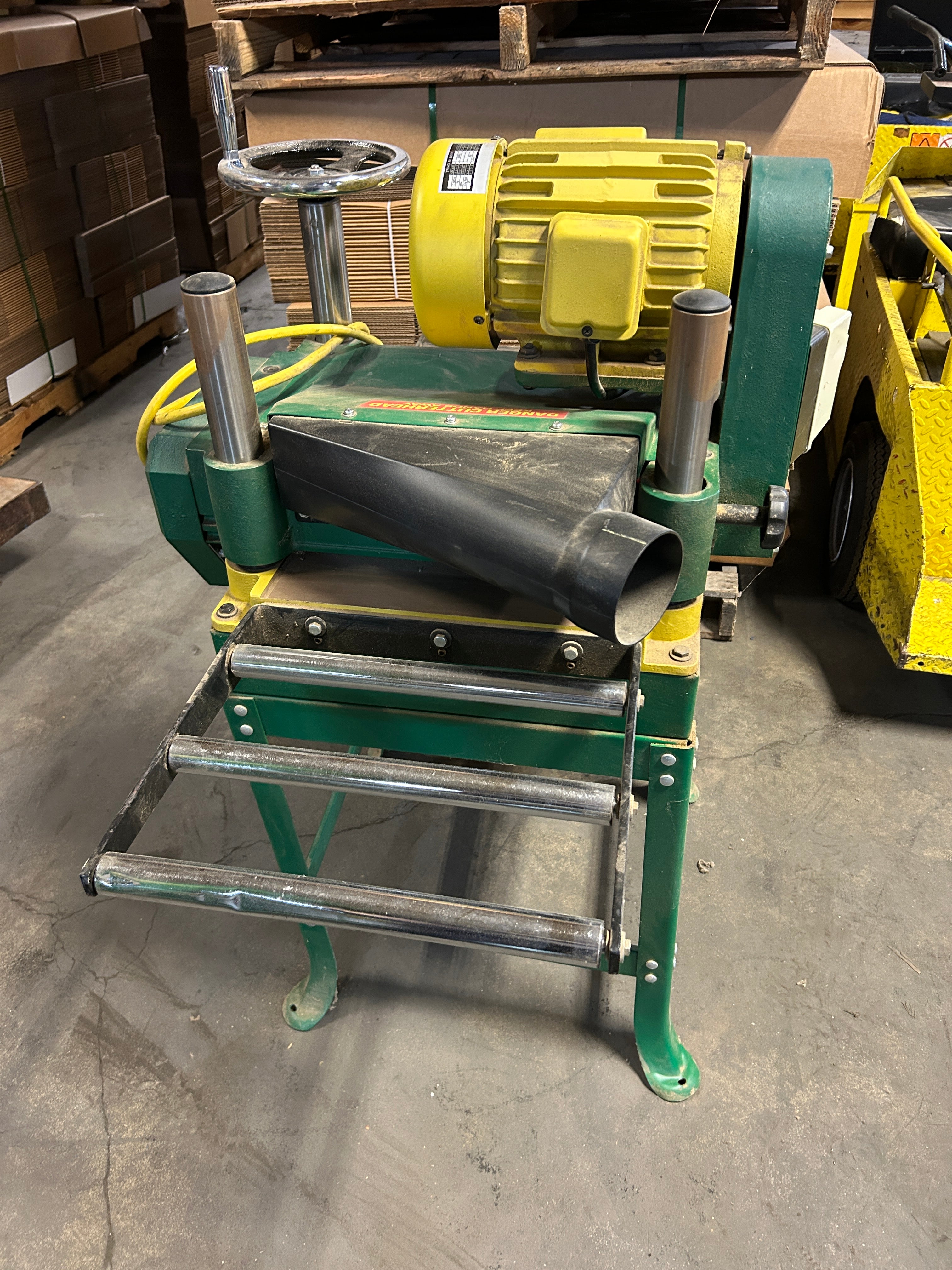 Woodtek 15" Wood Planer 124070 3HP 230V 1PH 2P 18A 3450 RPM 60Hz Woodworking