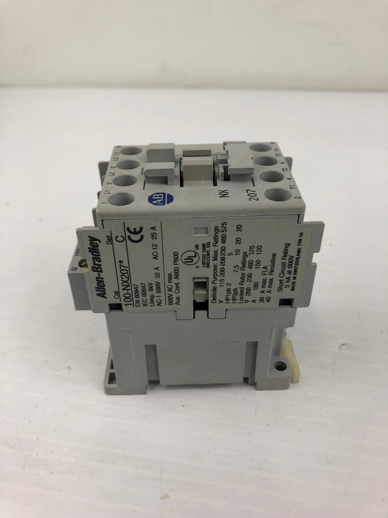 Allen-Bradley 100-NX207* Contactor Series C 600VAC