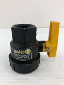 Banjo Polypropylene Single Union Ball Valve 1.17" ID