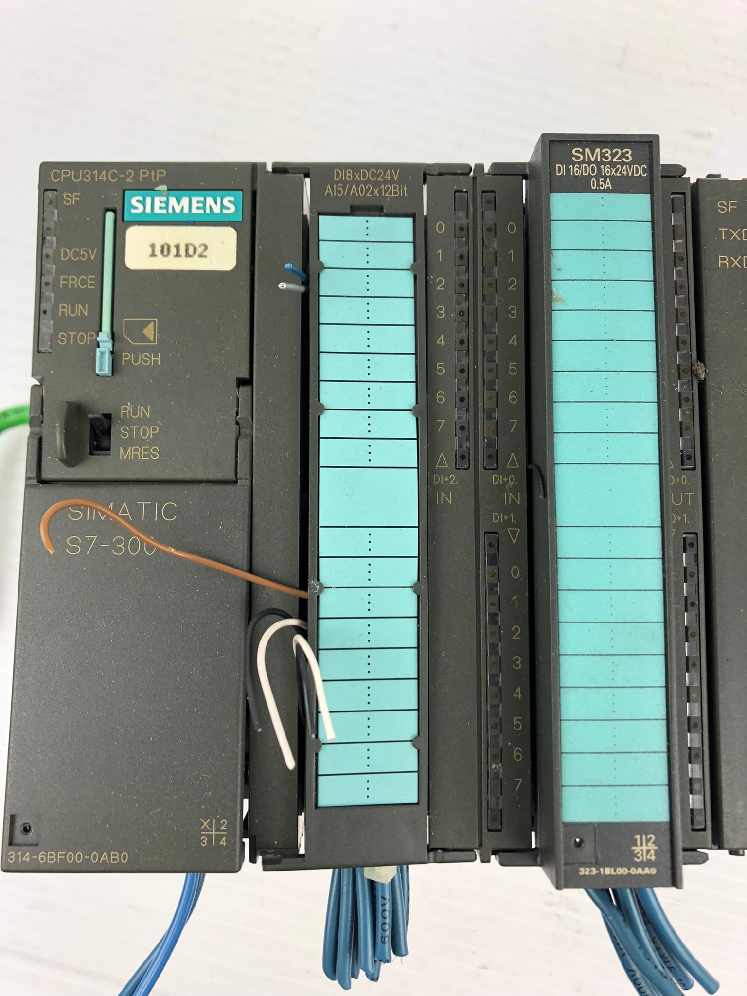 Siemens CPU314C-2PTP 5 Slot PLC Rack Simatic S7-300