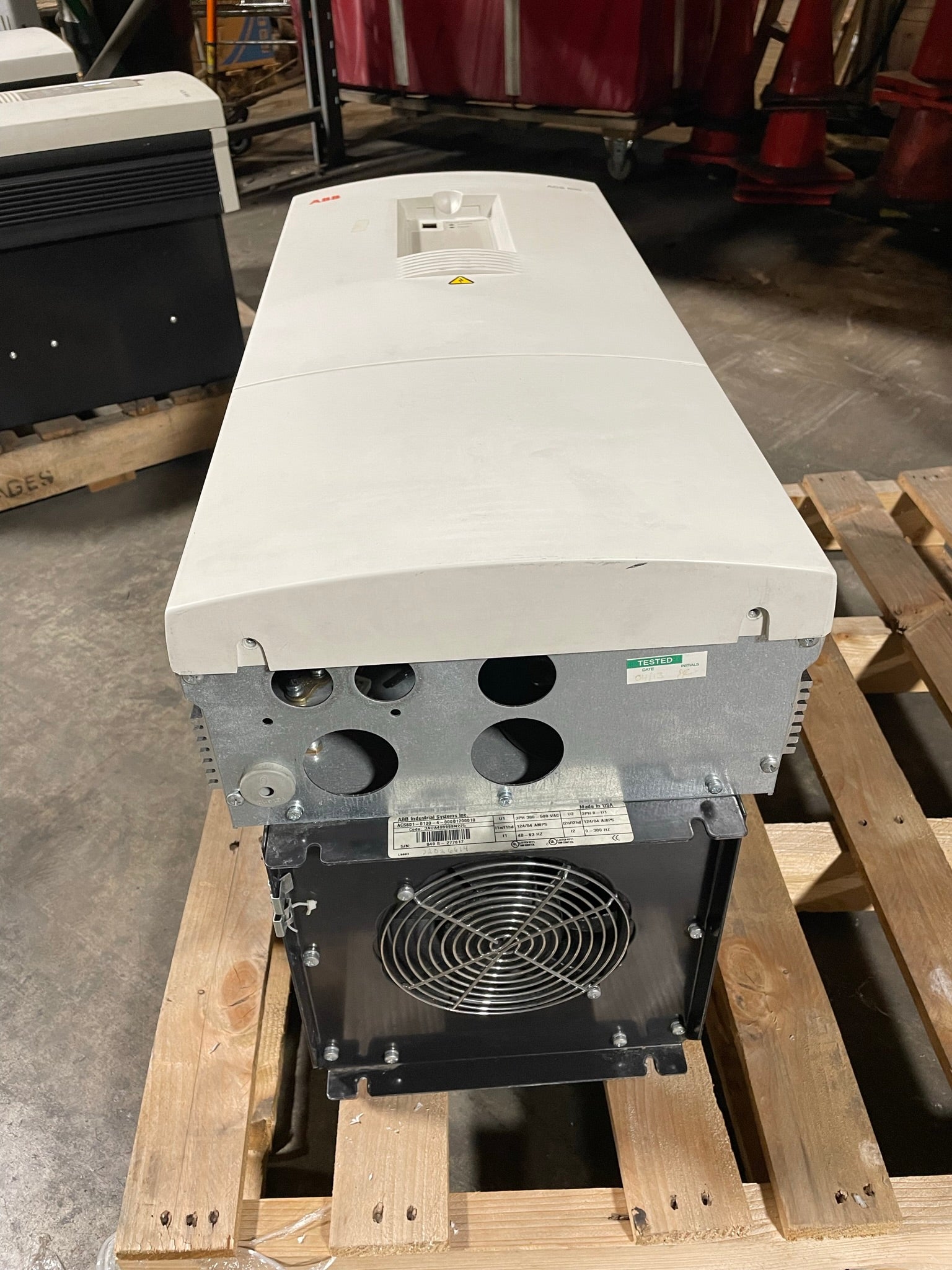 ABB ACS 600 ACS601-0100-4-000B1200010 Frequency Converter Drive - No Keypad