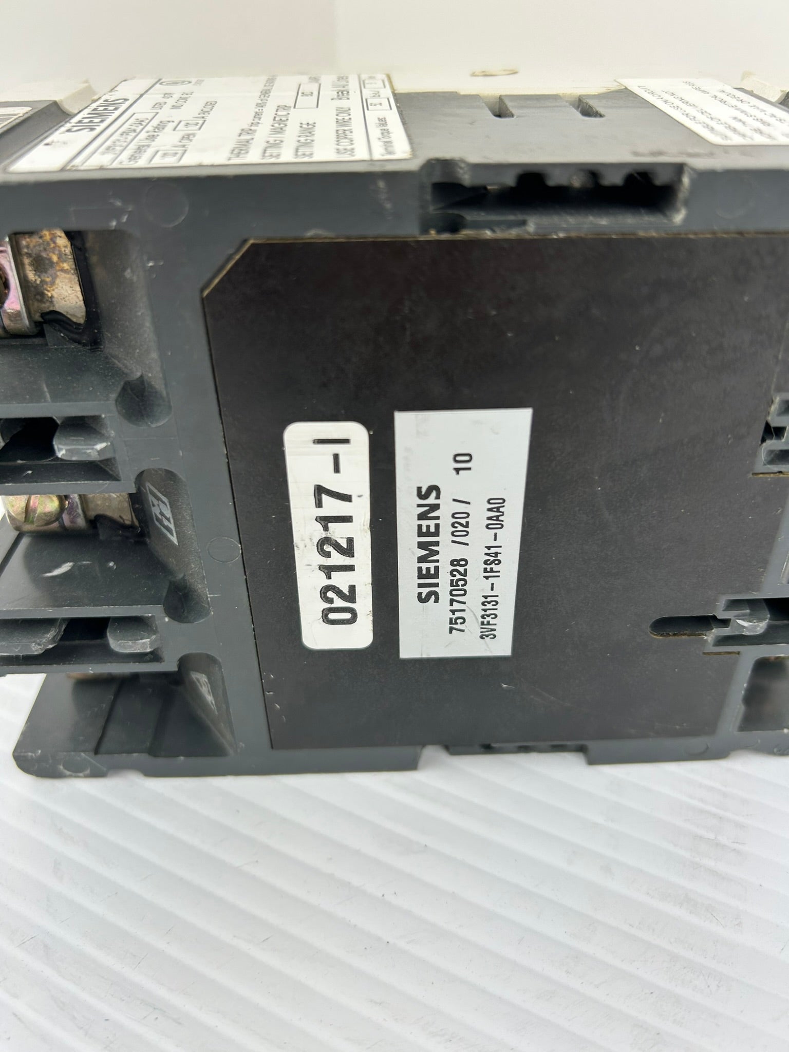 Siemens 3VF3111-1FS41-0AA0 Circuit Breaker AC 50/60Hz CAT A