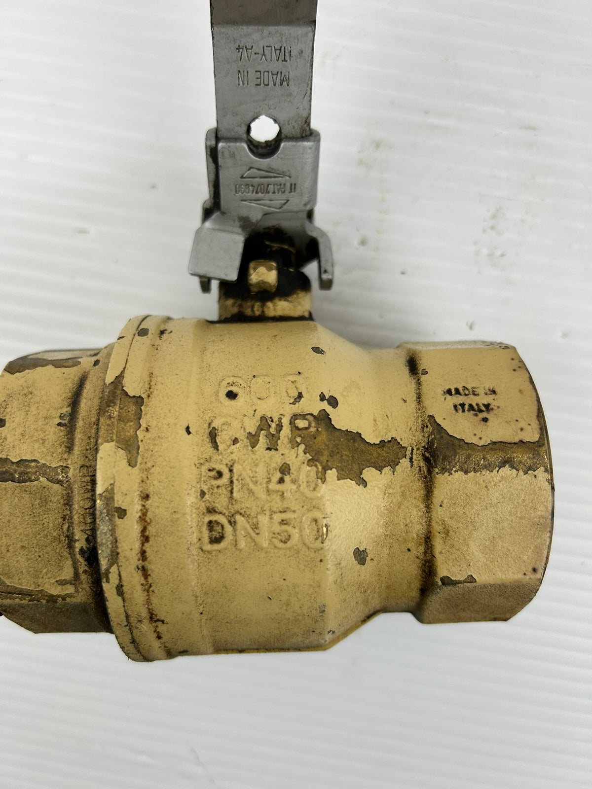 2" Brass Ball Valve CW617N with Locking Handle 600CWP PN40 DN50