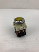 Fuji Electric AH30-F Push Button Yellow