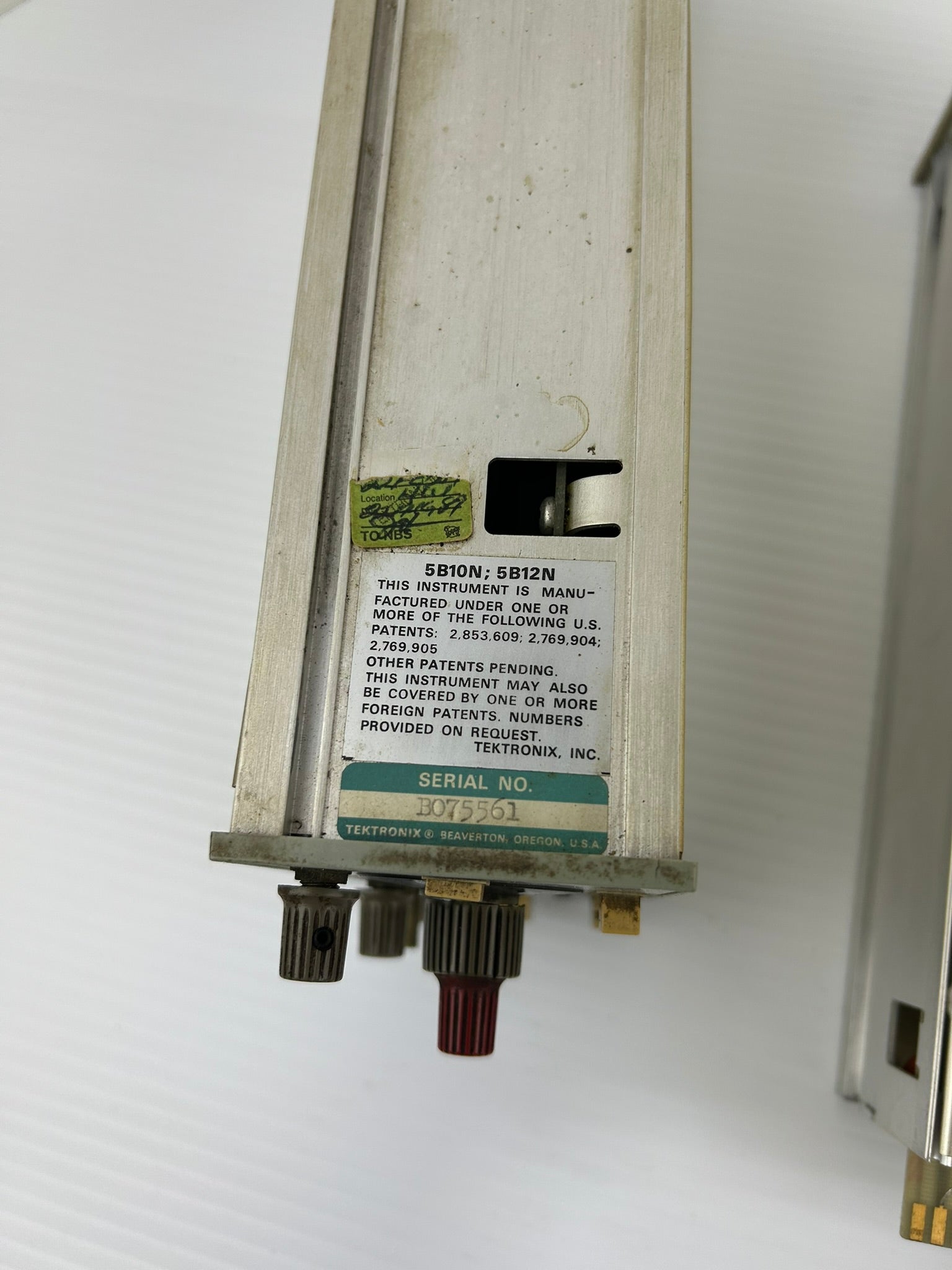 Tektronix Lot of 3 Dual Trace AMPL Modules 5A18N & 5B10N