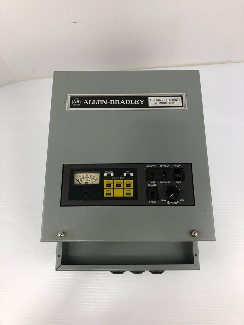 Allen-Bradley 1332-YAA Adjustable Frequency Drive Ser. B 230V 11.2A 3.2/4.5kVA