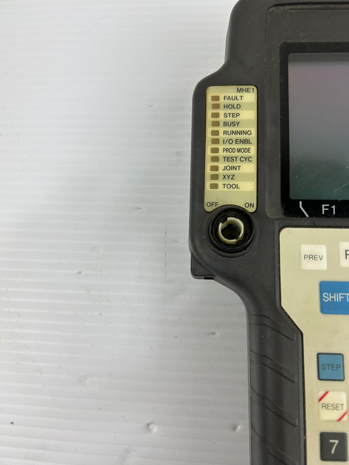 Fanuc A05B-2301-C302 MHE1 Robot Teach Pendant Arc Welding Controller