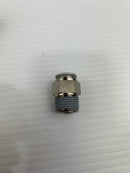 Festo 1/2" x 1/2" Push in Tube Fitting - for Tube Pun and Pan - Lot of 4