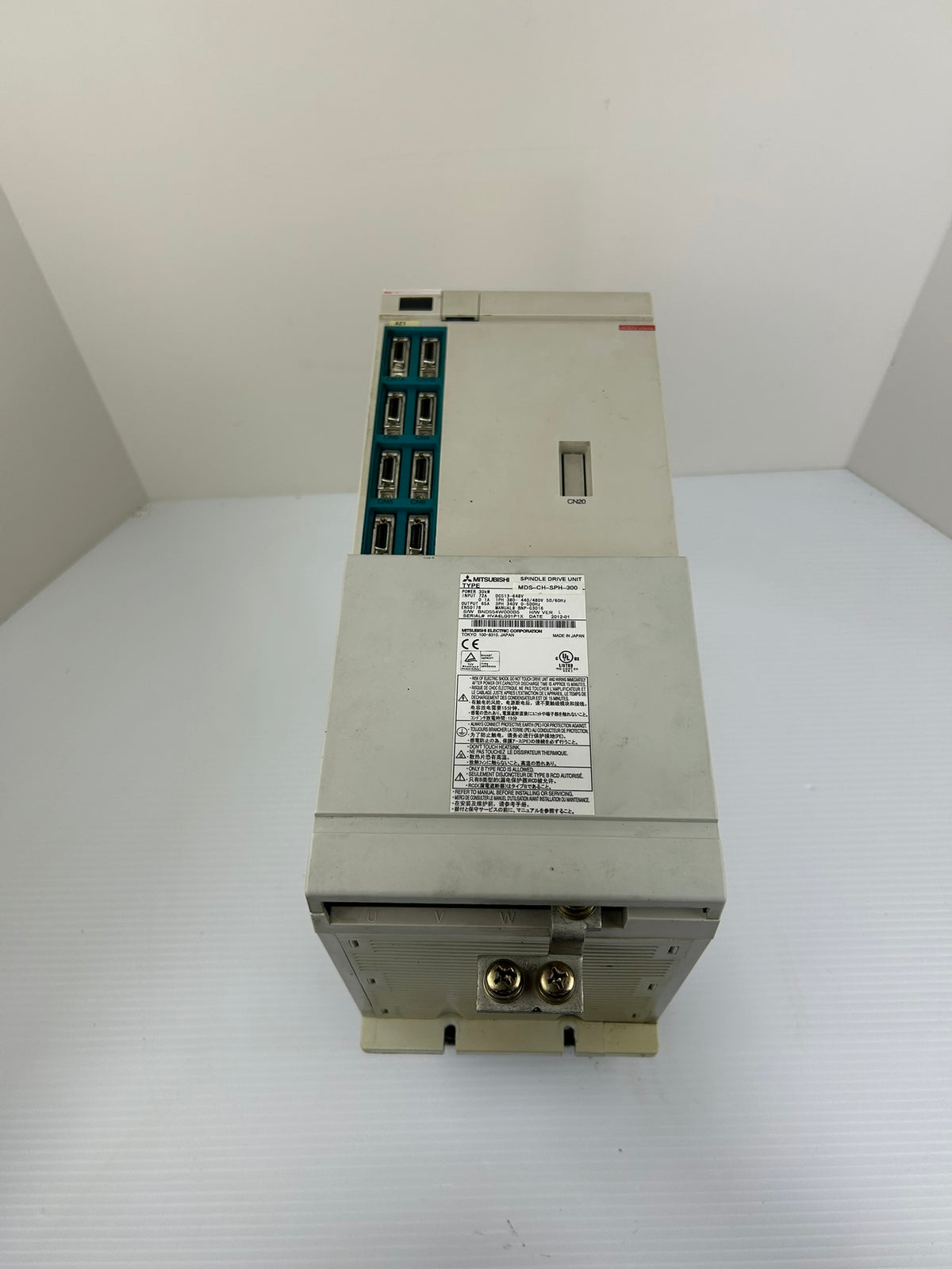 Mitsubishi MDS-CH-SPH-300 Spindle Drive Unit 30kW 340V CNC Servo Drive