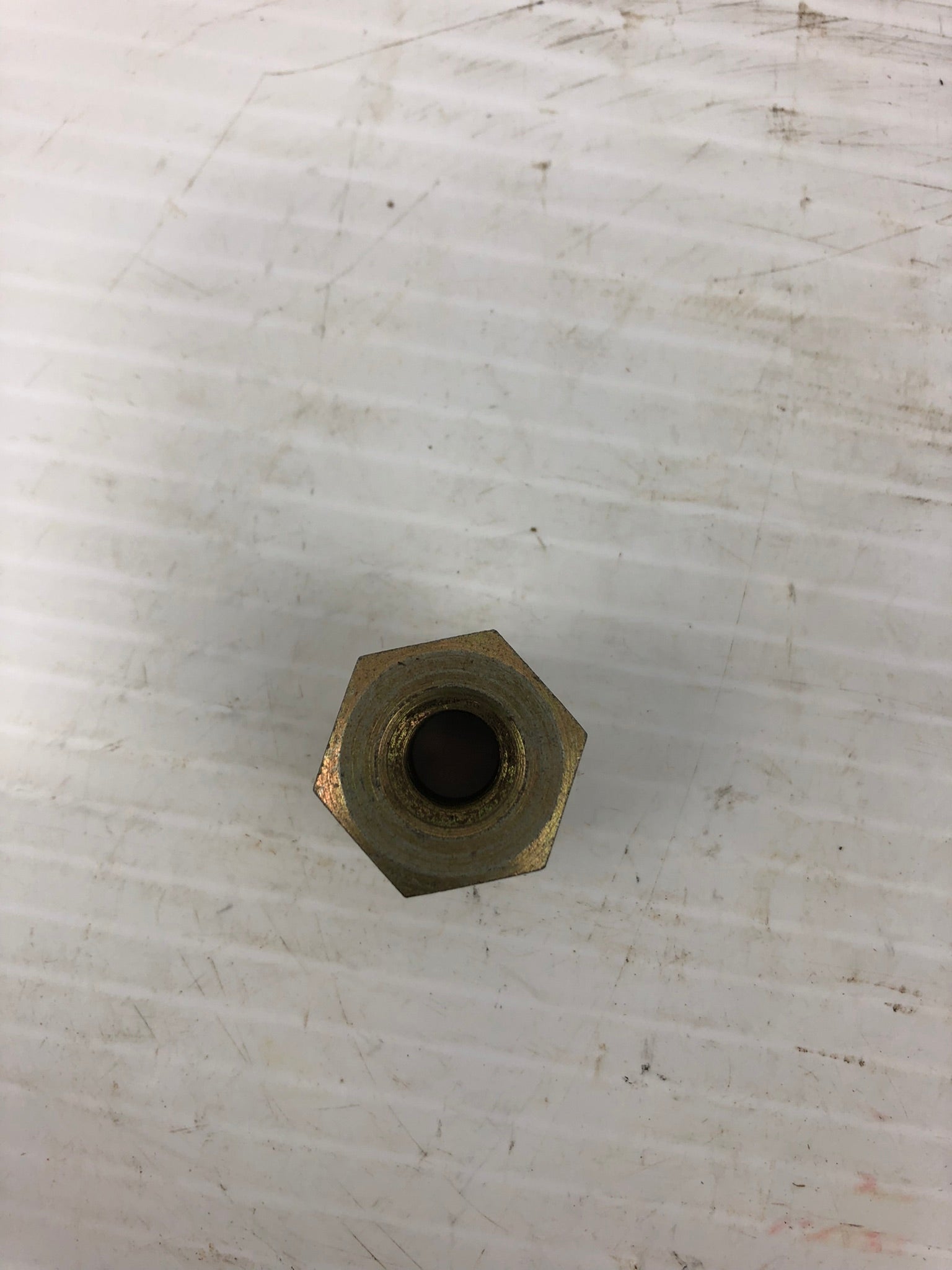 5/8" Brass Hex Screw Nut