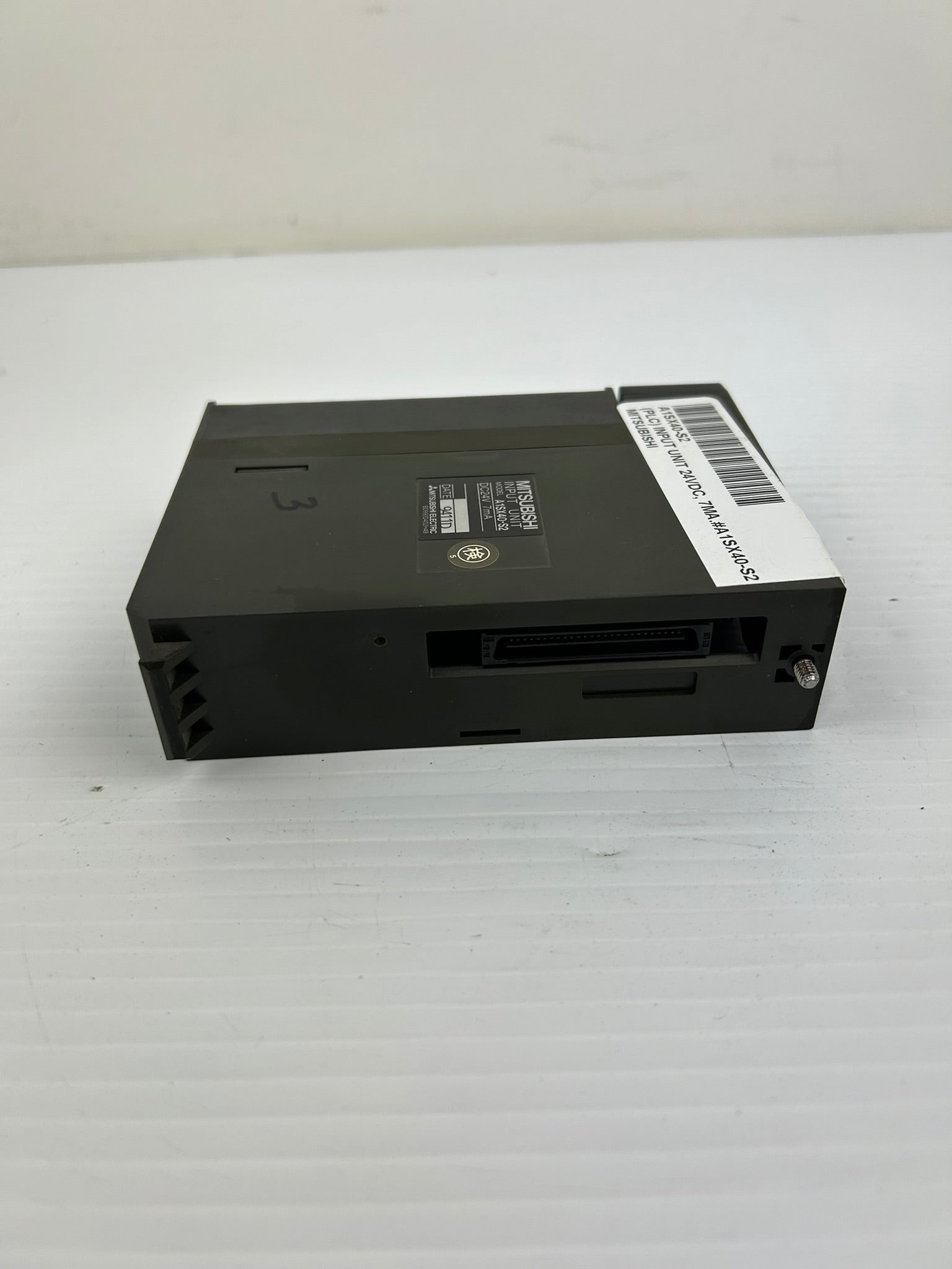 Mitsubishi A1SX40-S2 Input Unit PLC Module 24VDC 7mA - Missing Cover