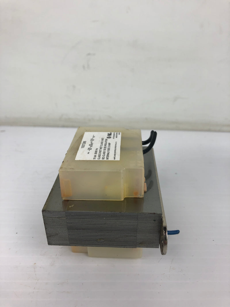 Hartland Controls 1007286 Transformer 75VA 3.5A 50/60Hz