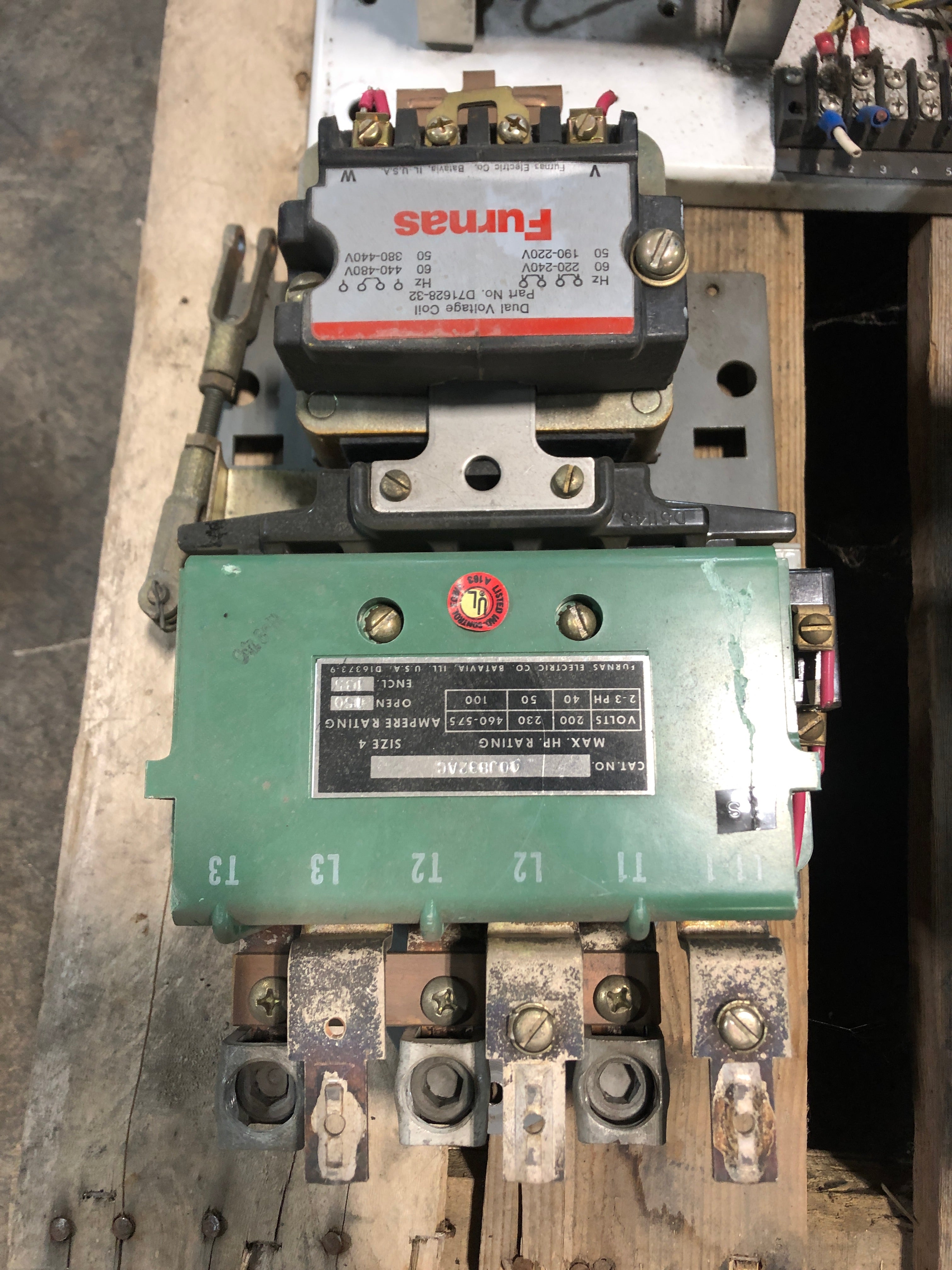 Furnas Electric 40JB32AC Contactor Size 4