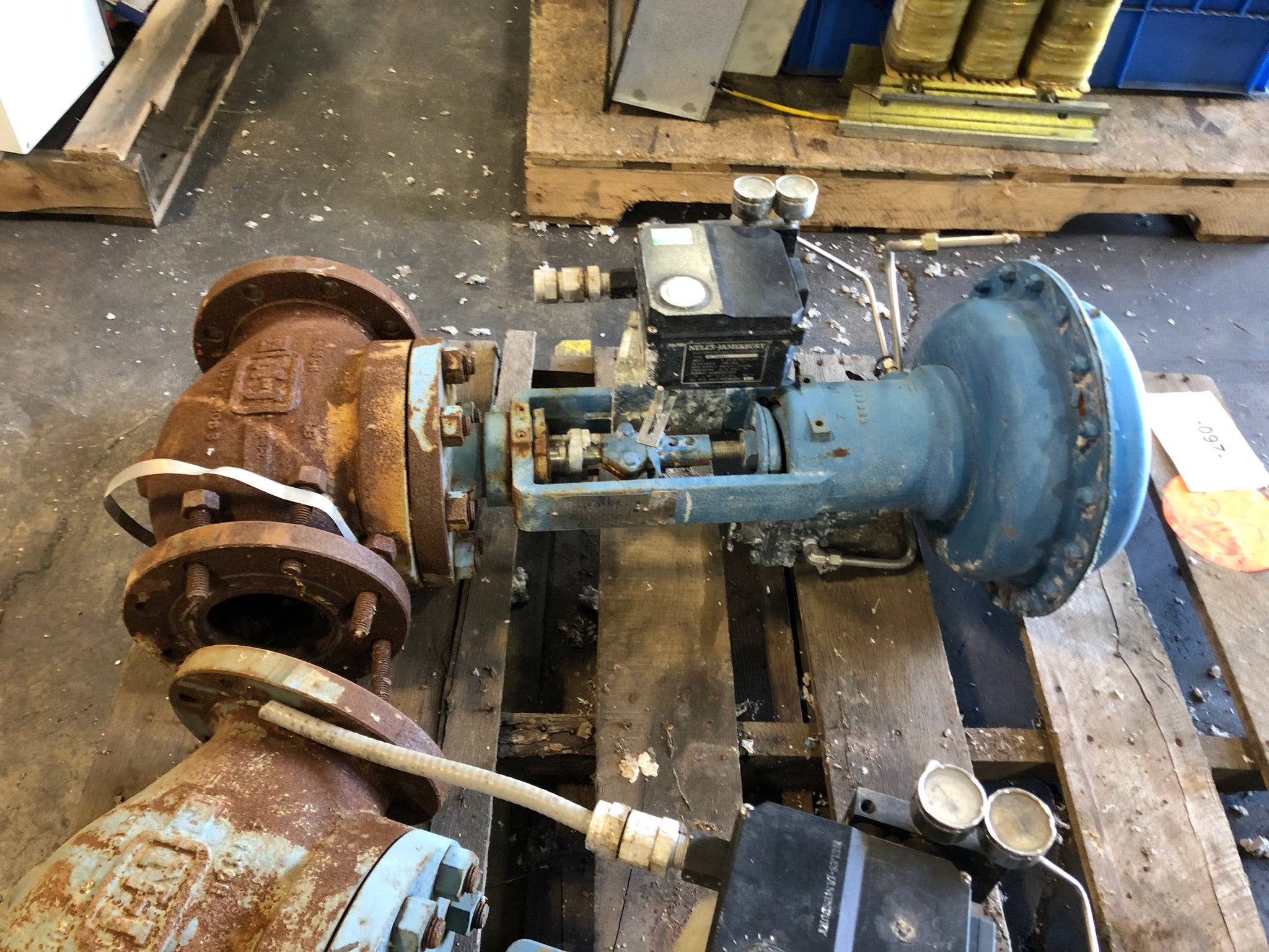 Neles Jamesbury C110N0C32CC8P #4 Butterfly Valve Pneumatic Actuator