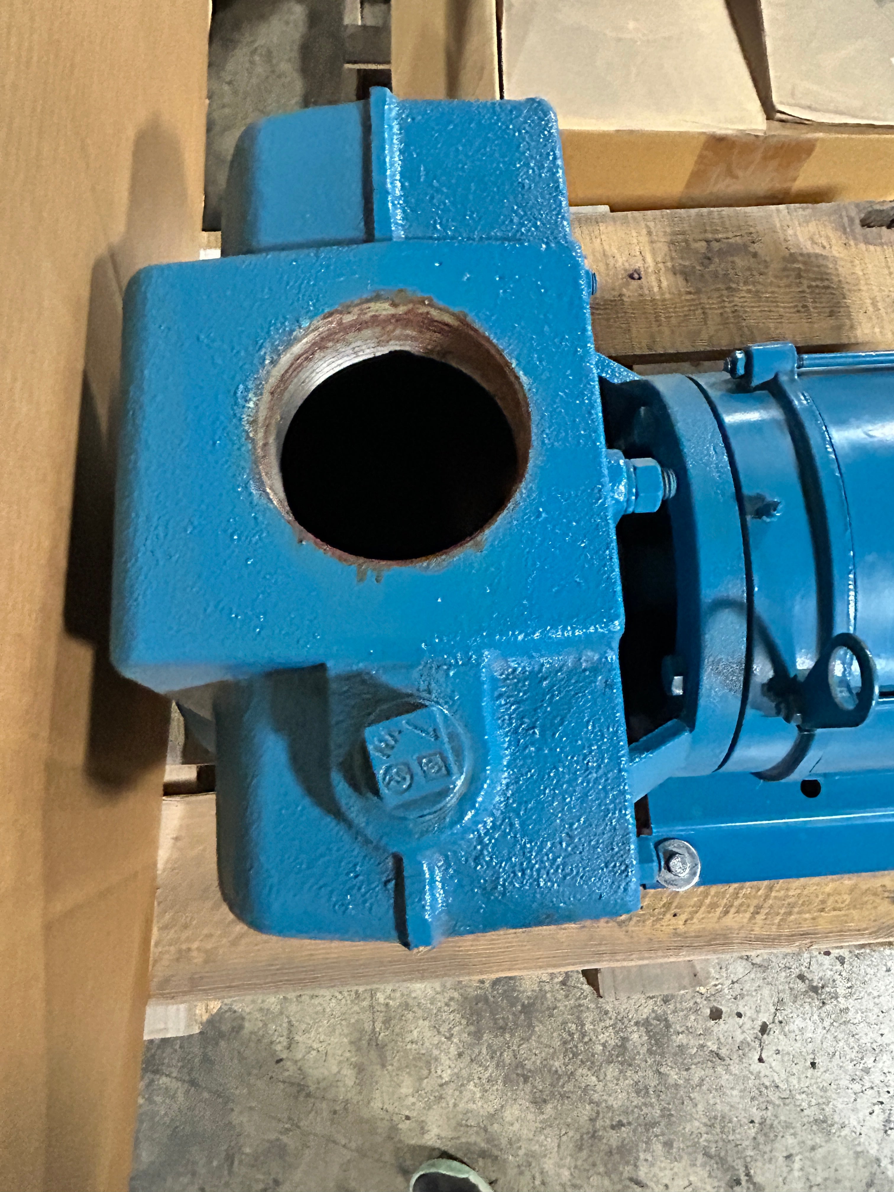 Crane Barnes 25CCE 15HP Centrifugal Pump US Motors 200-230/460V 3PH 028512 NOS