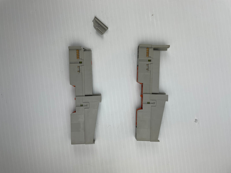 Allen-Bradley 1734-MB Series A Mounting Base I/O Module Terminal - Lot of 2