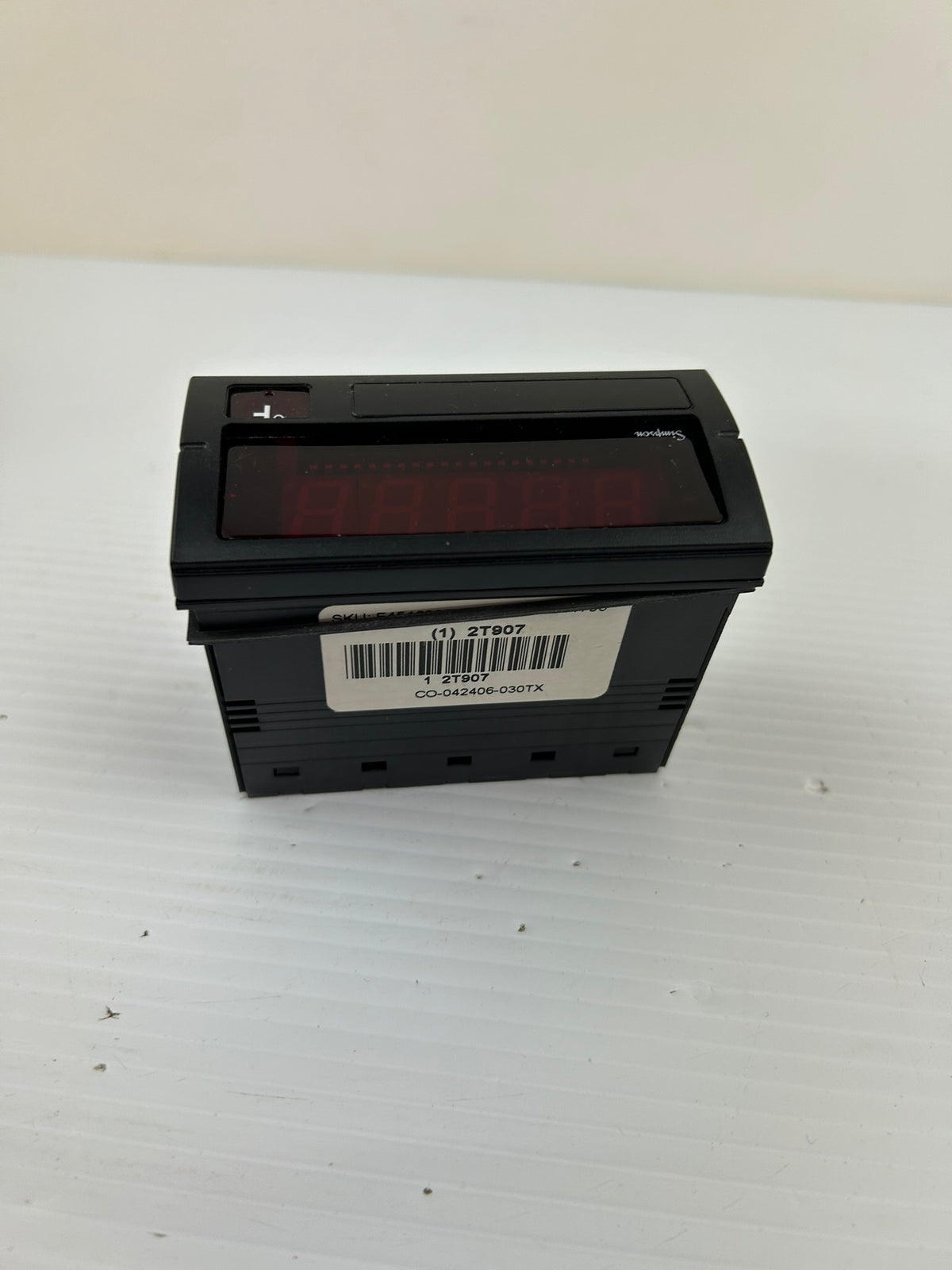 Simpson F45 Series Digital Panel Temperature Meter 2T907 F451800F