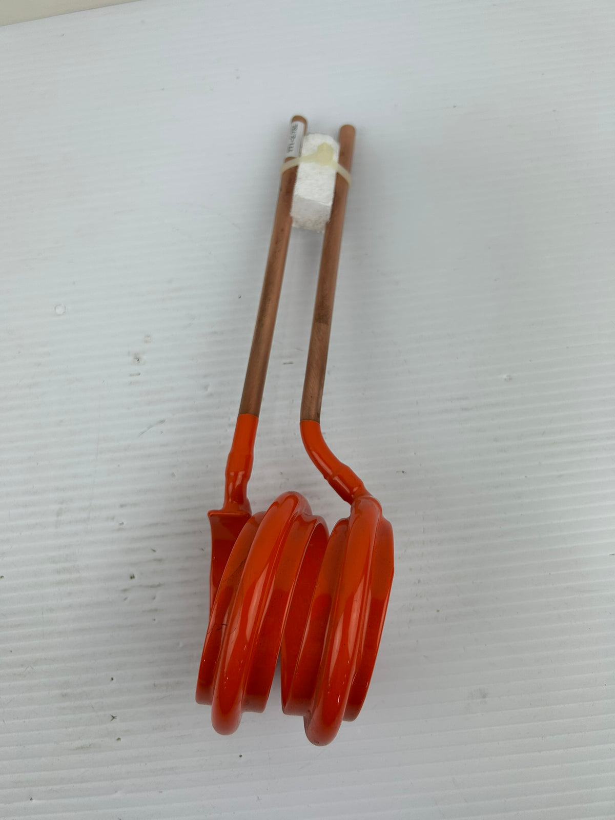 High Frequency Copper Tube Induction Heating Coil for Welding TT1-2.75L Orange