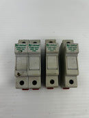 Littelfuse LPSC Fuse Holder 600V 30A 1P - Lot of 4