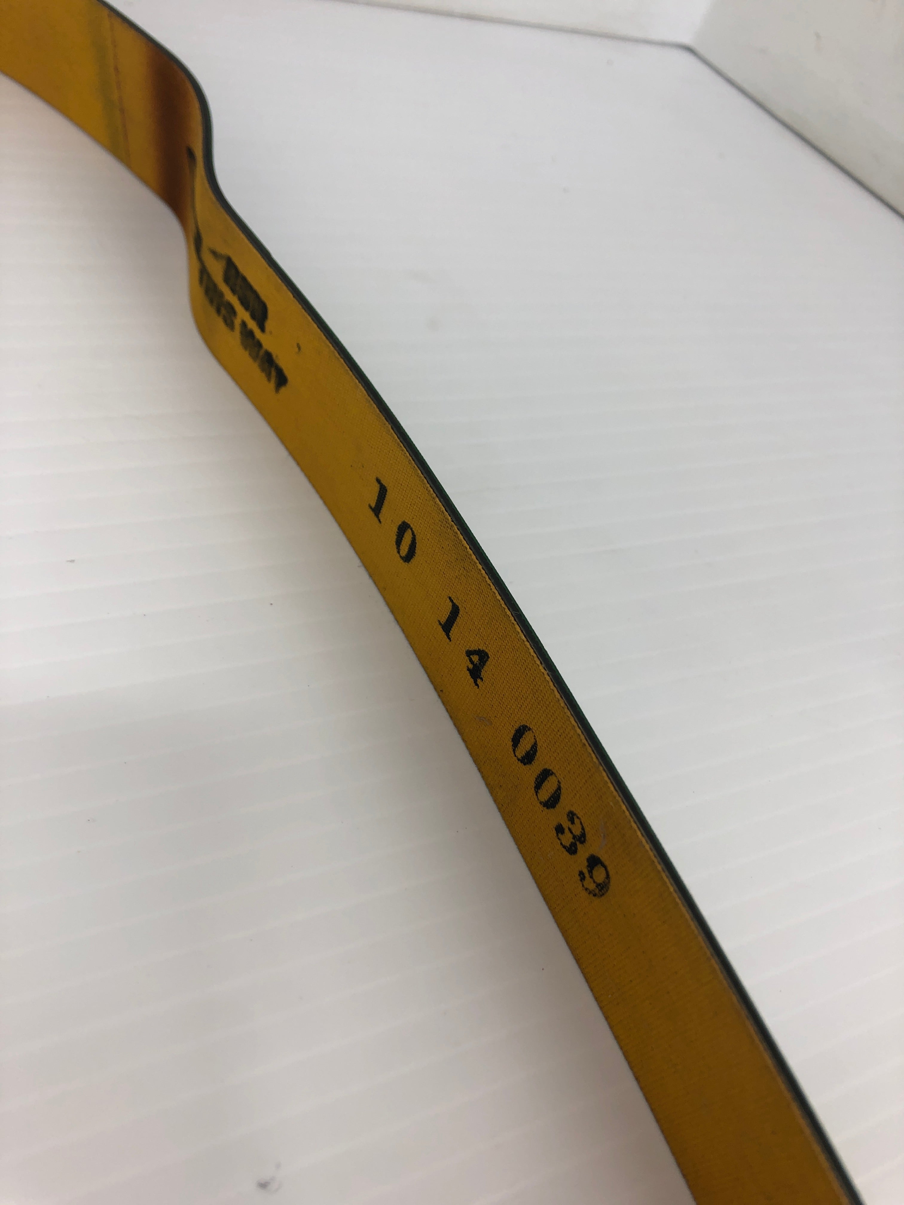 Rapplon Classic 10 14 0039 Yellow and Green Timing Belt