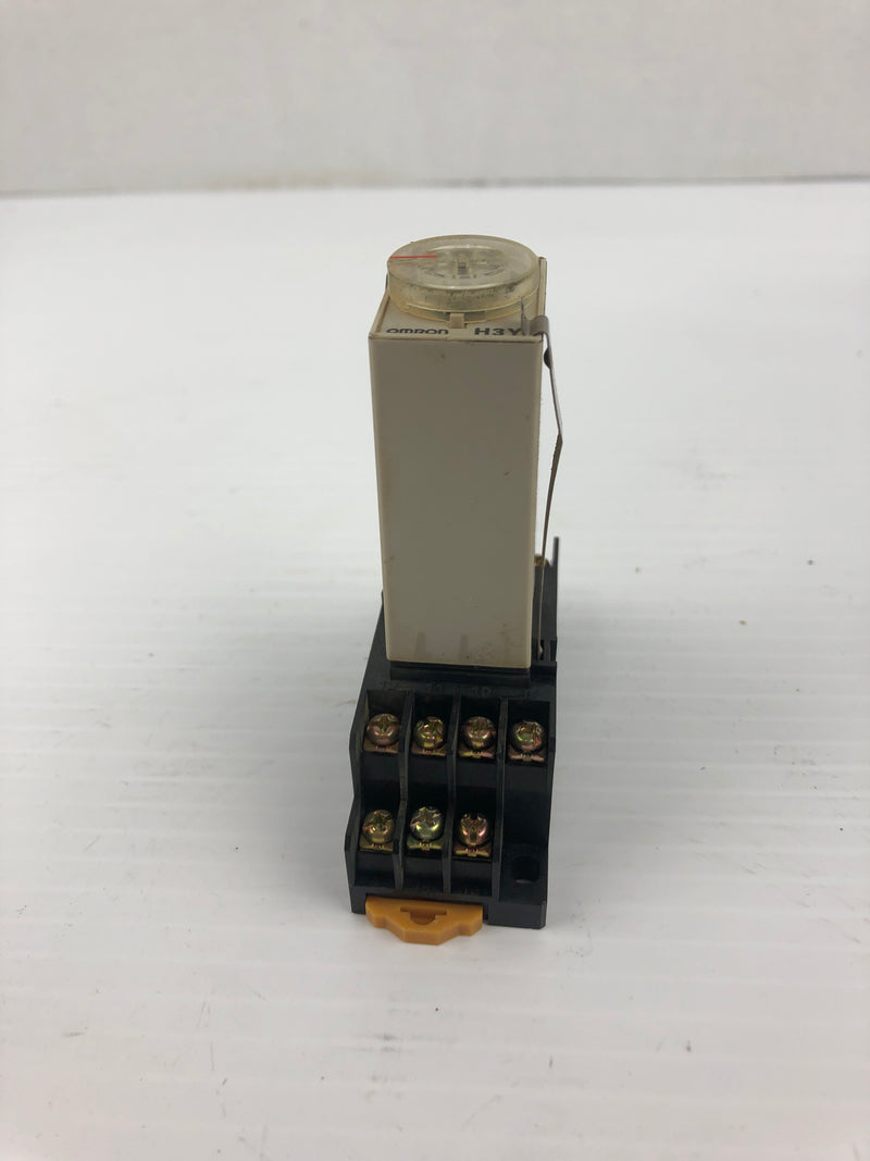 Omron H3Y-4 Timer DC24V With Base 2663YA