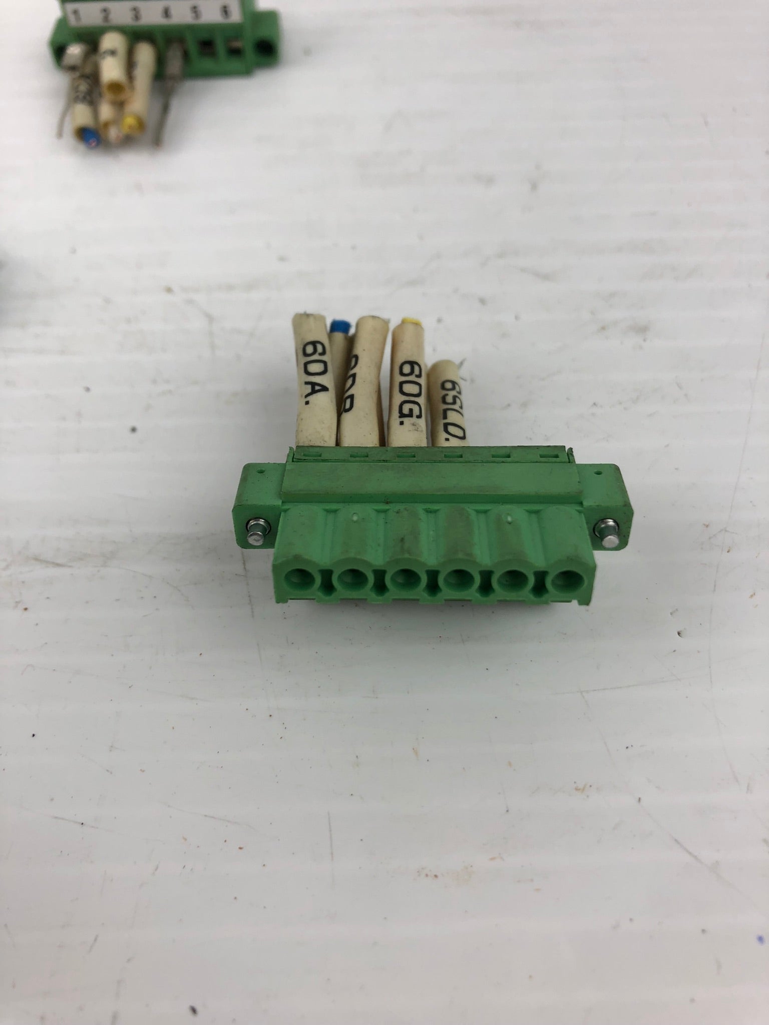 Phoenix Contact MSTB2.5-5.08 6 Connector Terminal Block - Lot of 3