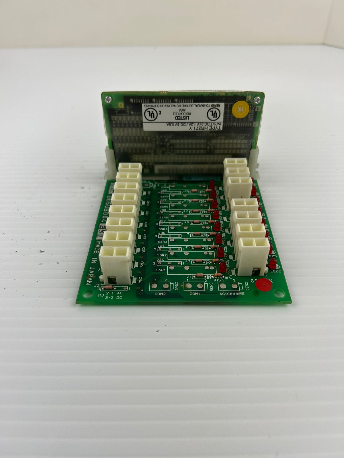 Mazak D65UB004 281 CNC Circuit Board PCB with HR371-Y I/O Card Module