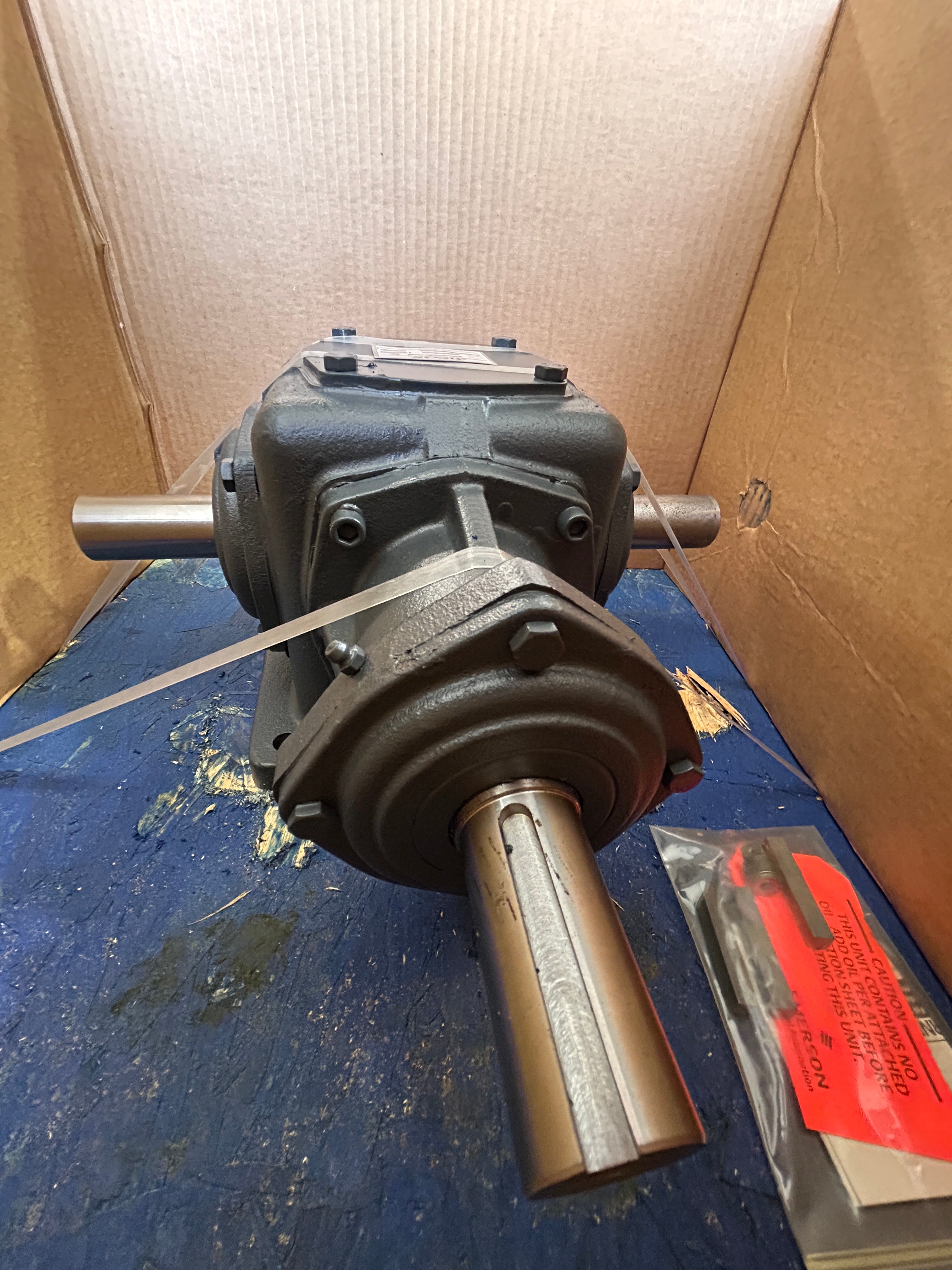 Morse MY0025 Miter Gear Box 8M 1-LR 1.5:1 Ratio 36.95HP 1750 RPM MY0025-S02K