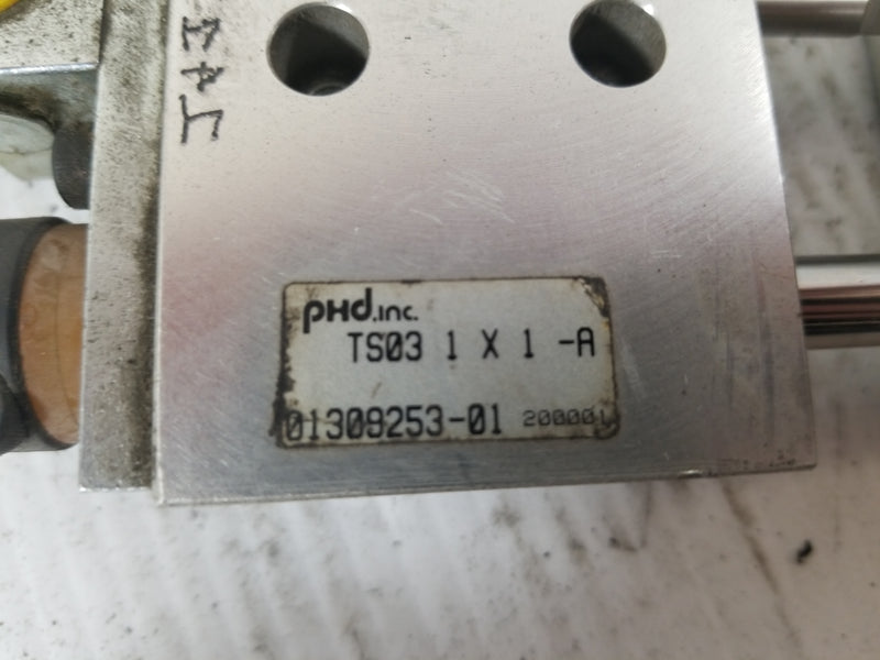 PHD TS03 1 X 1 -A Guided Pneumatic Cylinder