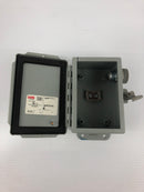 Hoffman A604CH Industrial Control Panel Enclosure 6" x 4" x 3" - Empty