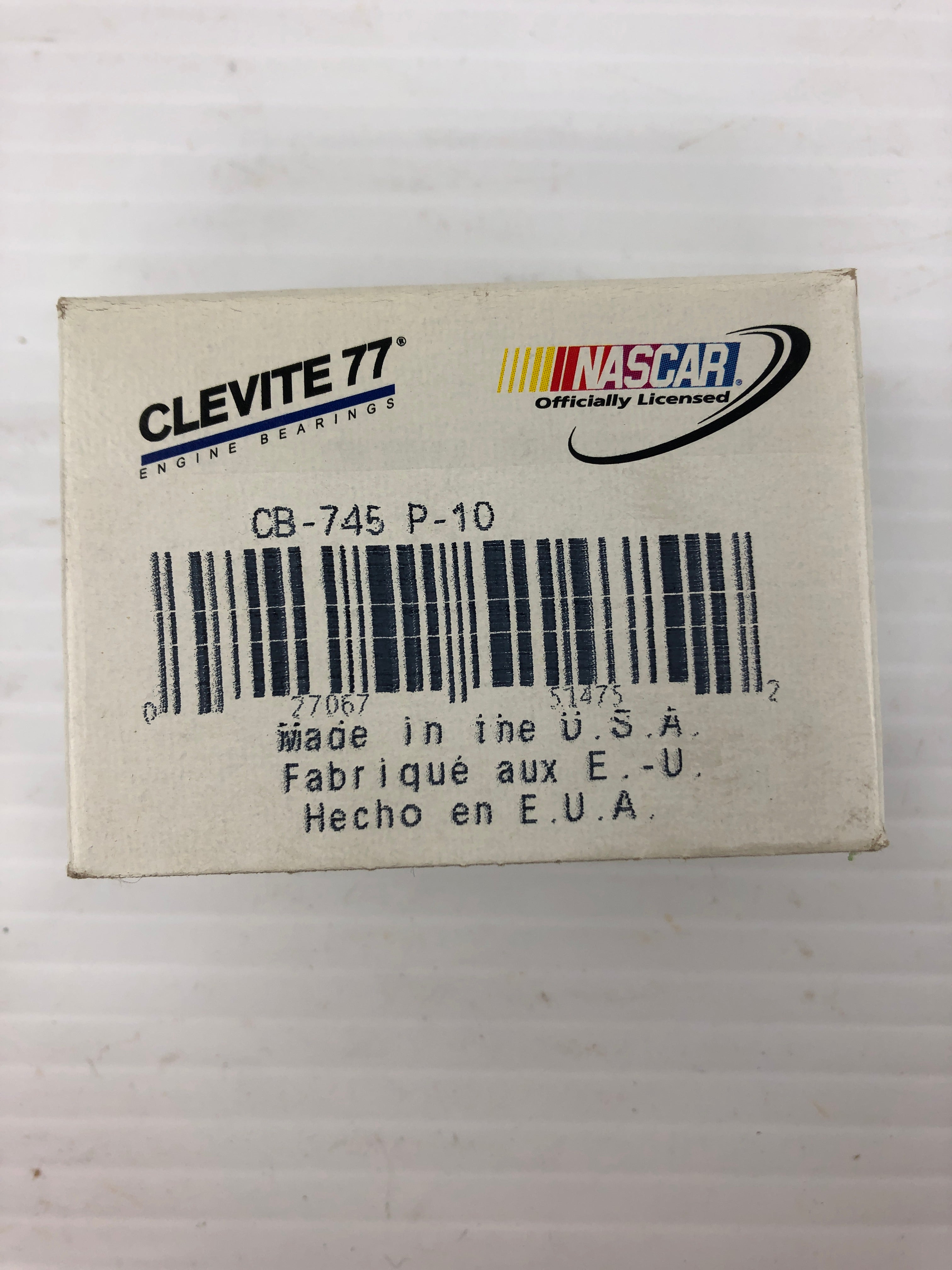 Clevite CB745P10 Engine Connecting Rod Bearing CB-745 P-10