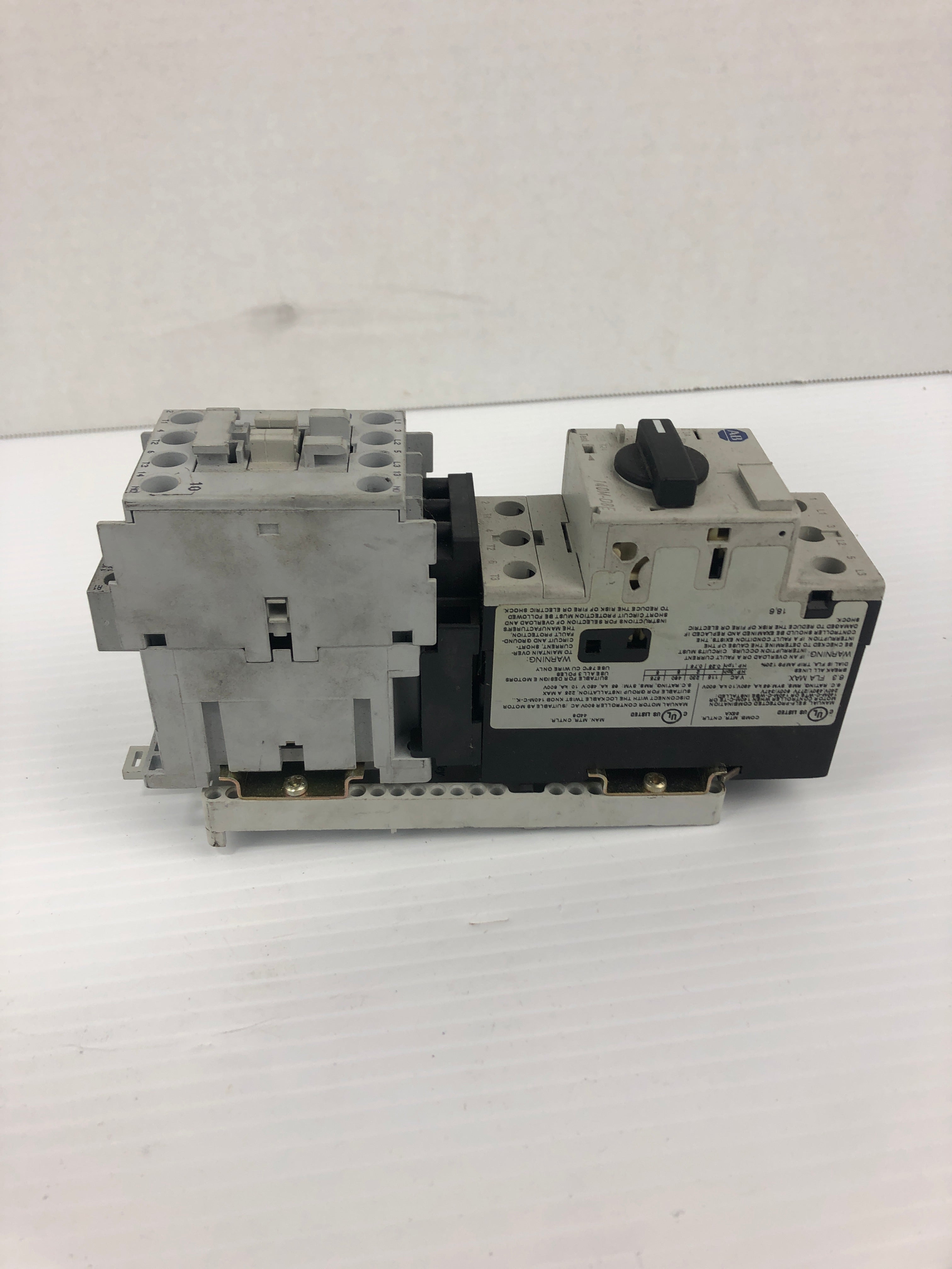 Allen Bradley 140M-D8E-B63 Contactor Series B 100-C09*10 Contactor Series A
