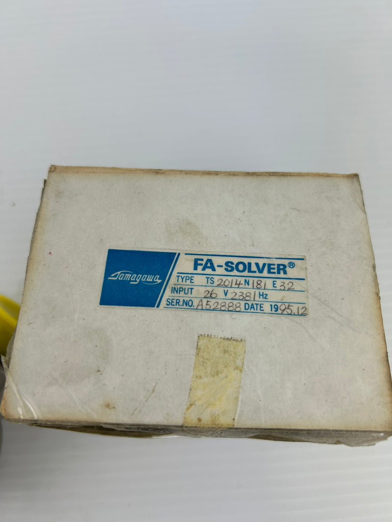 Tamagawa TS2014N181E32 FA-Solver 800123-2R 26V 2381Hz