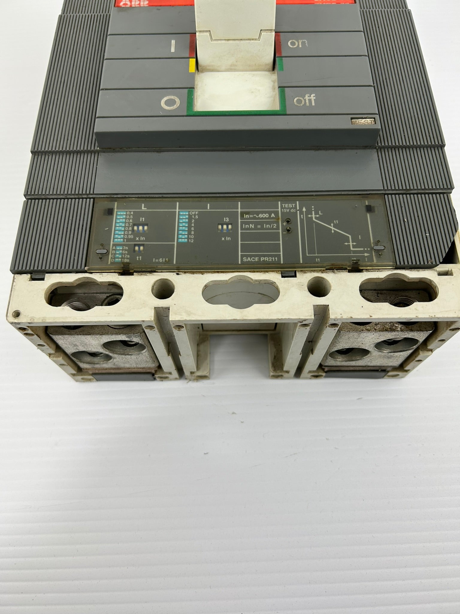 ABB SACE S6 S6N Circuit Breaker 2 Pole Unit 600VAC Issue ZD-6091