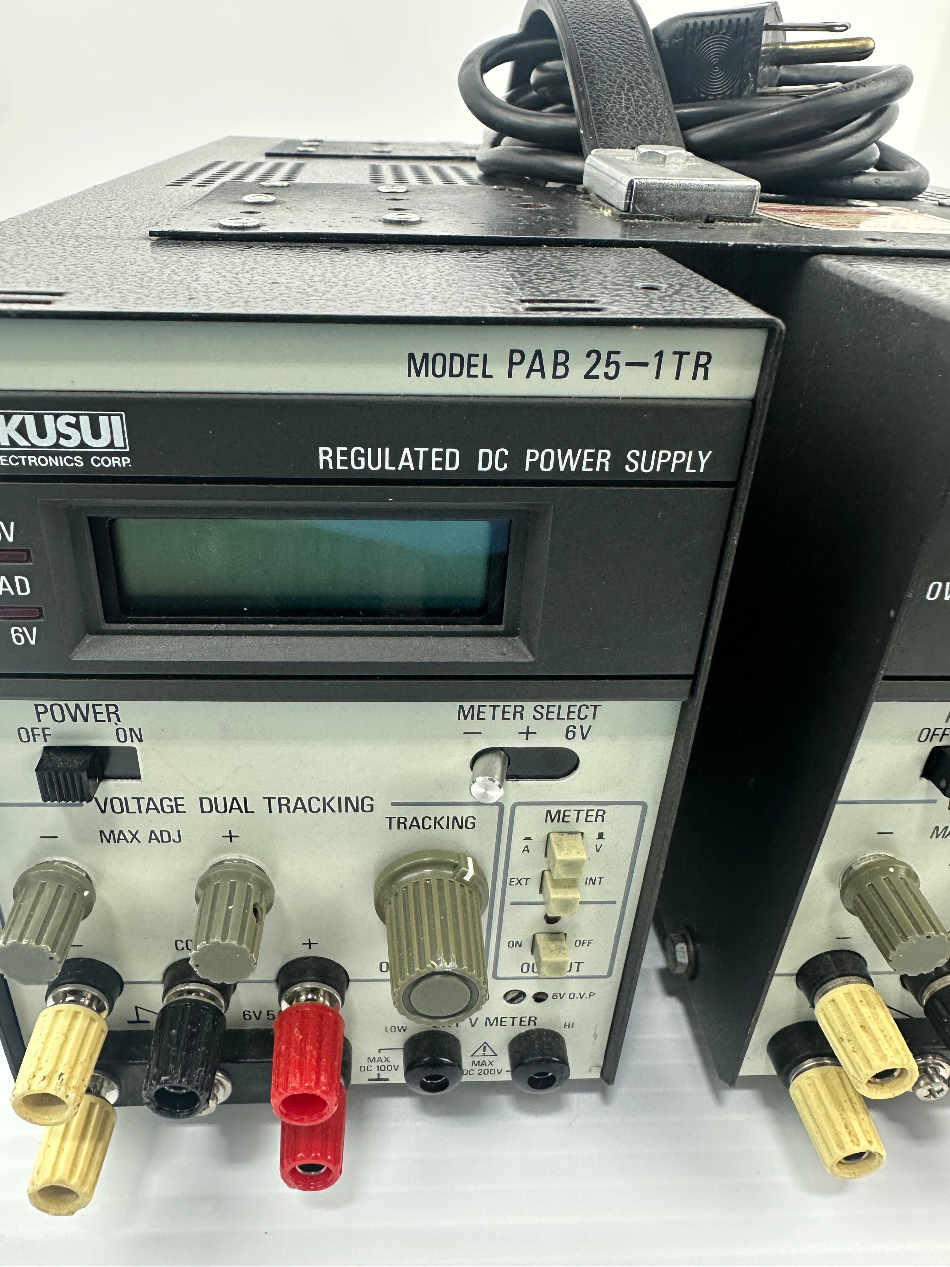 Kikuyu I Regulated DC Power Supply PAB 25-1TR 120 V 2.2 Amp 50/60 Hz