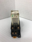 Omron LY1N-D2 Relay 12VDC 15A With Base 1824YT