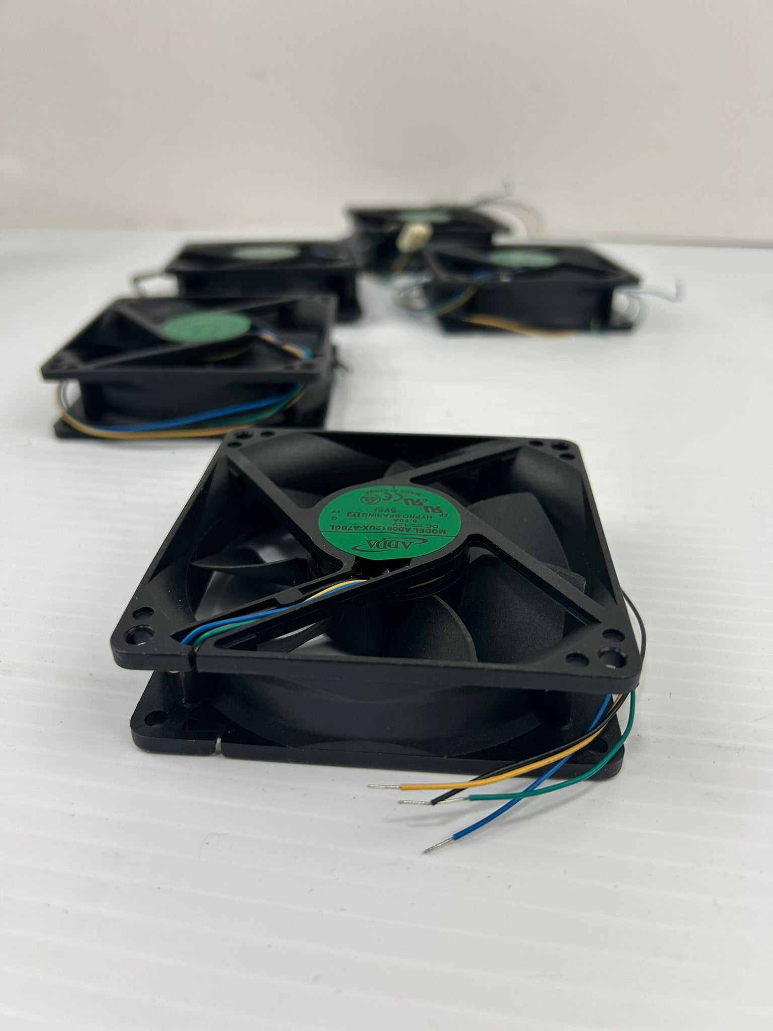 ADDA AD0912UX-A7BGL DC Brushless Cooling Fan 12V - Lot of 5
